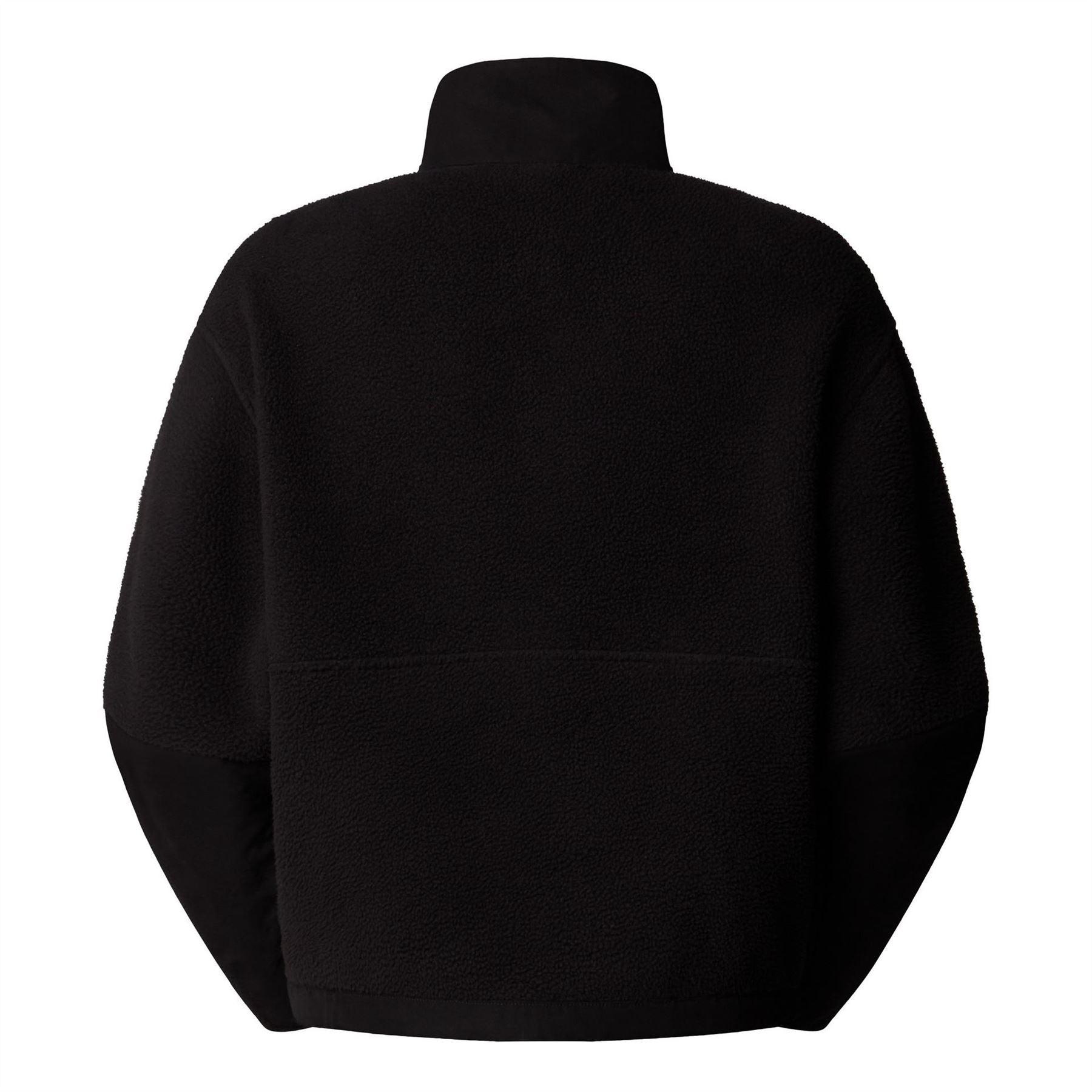 The North Face Womens Yumiori Solid Patterned Half Zipper Ribbed Cuff Jacket
