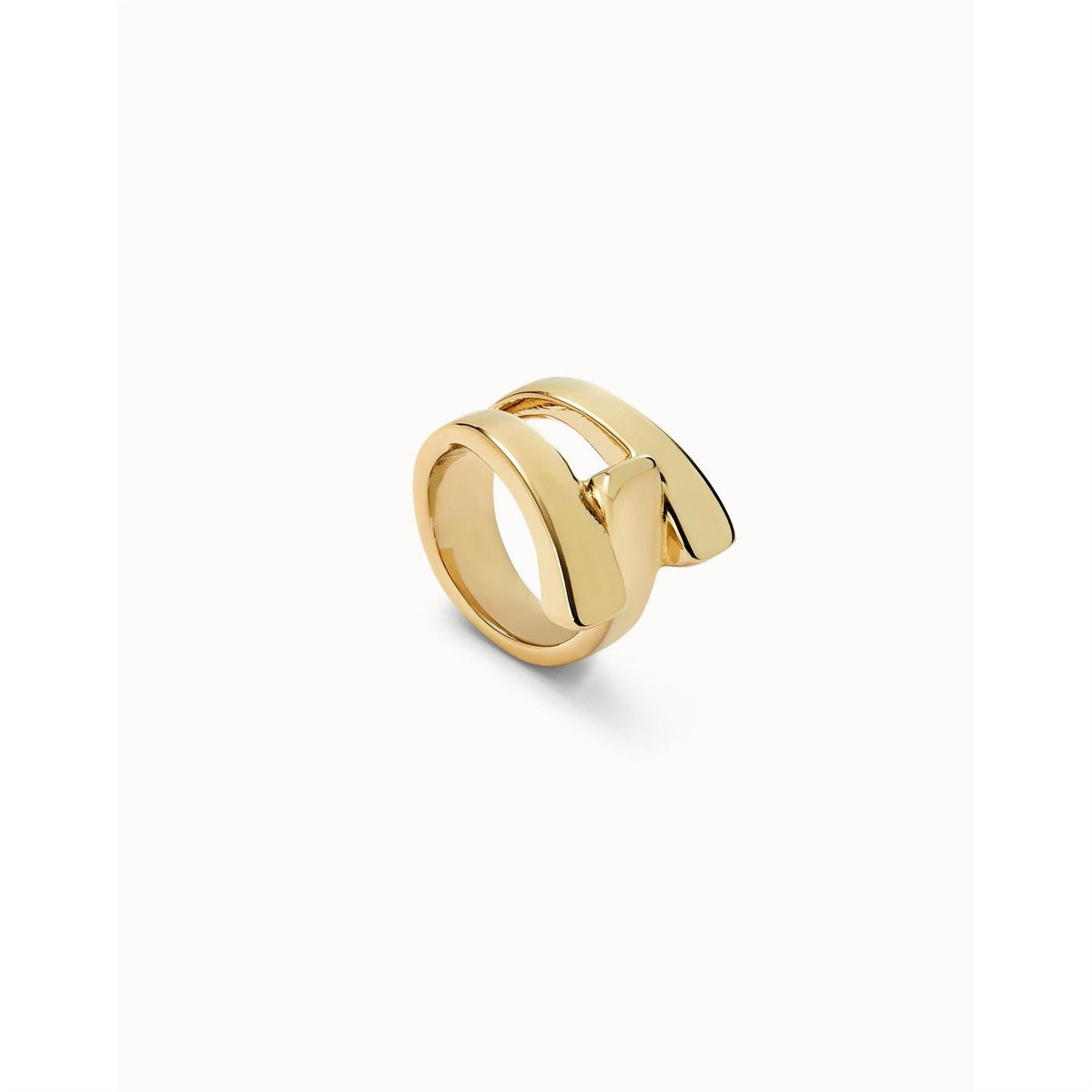 UNOde50 18k Gold Plated Ring