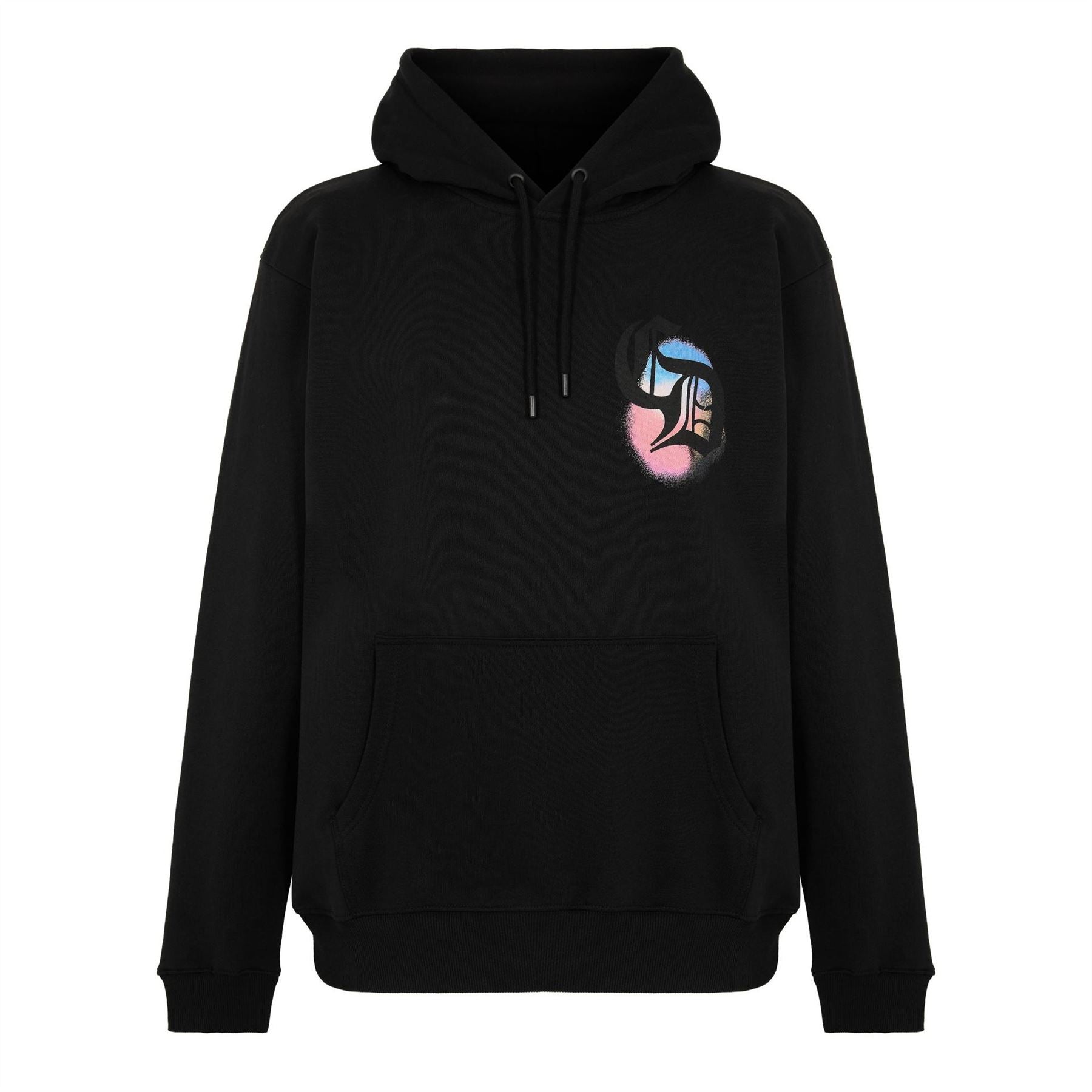 Criminal Damage Gothic Spray Pull Over Hoodie
