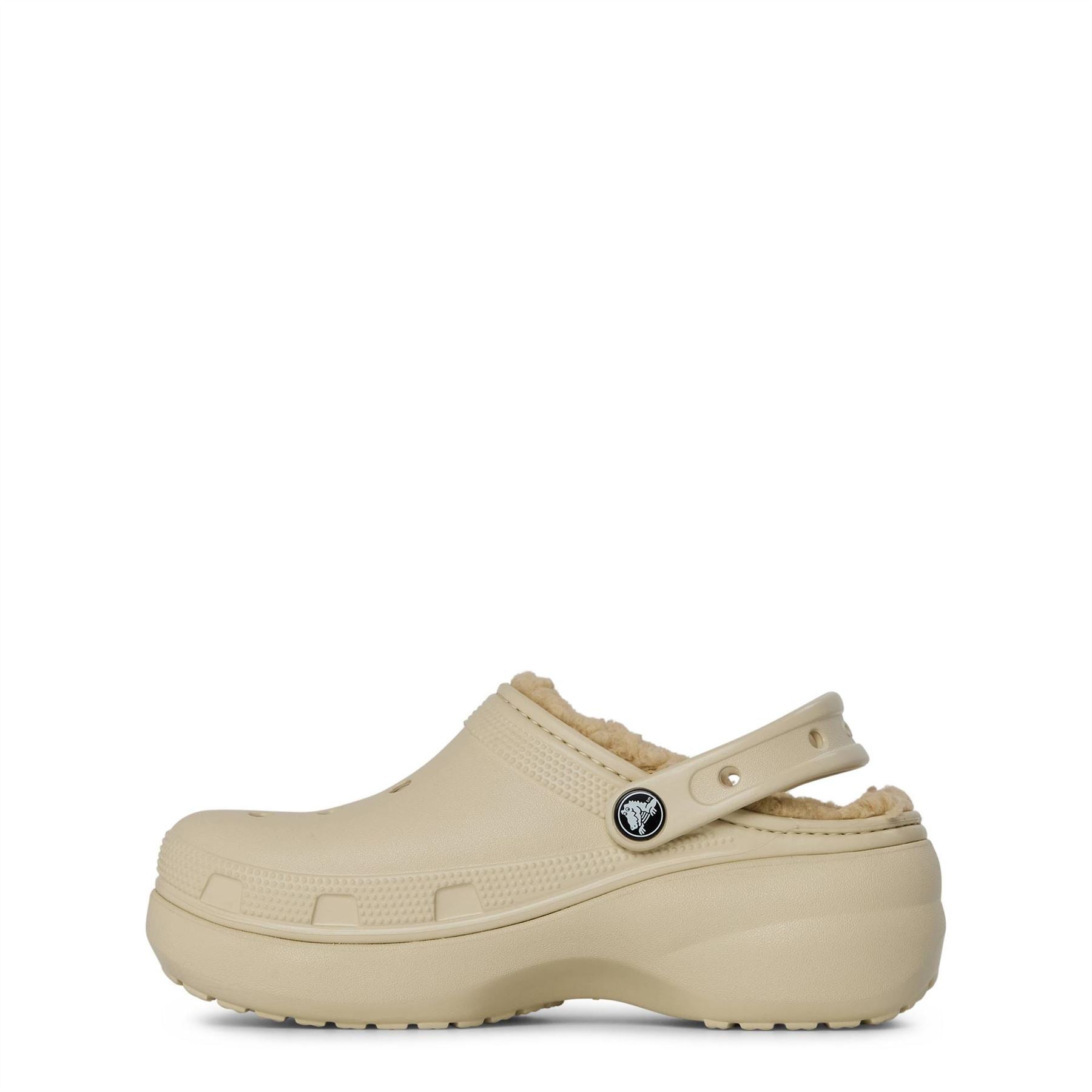Crocs Platform Crocodile Print Lined Shuv Clogs