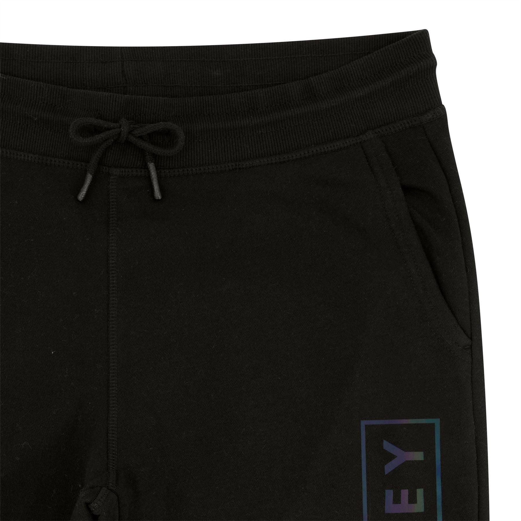 Hurley Solid Patterned Ribbed Cuff Slim Joggers