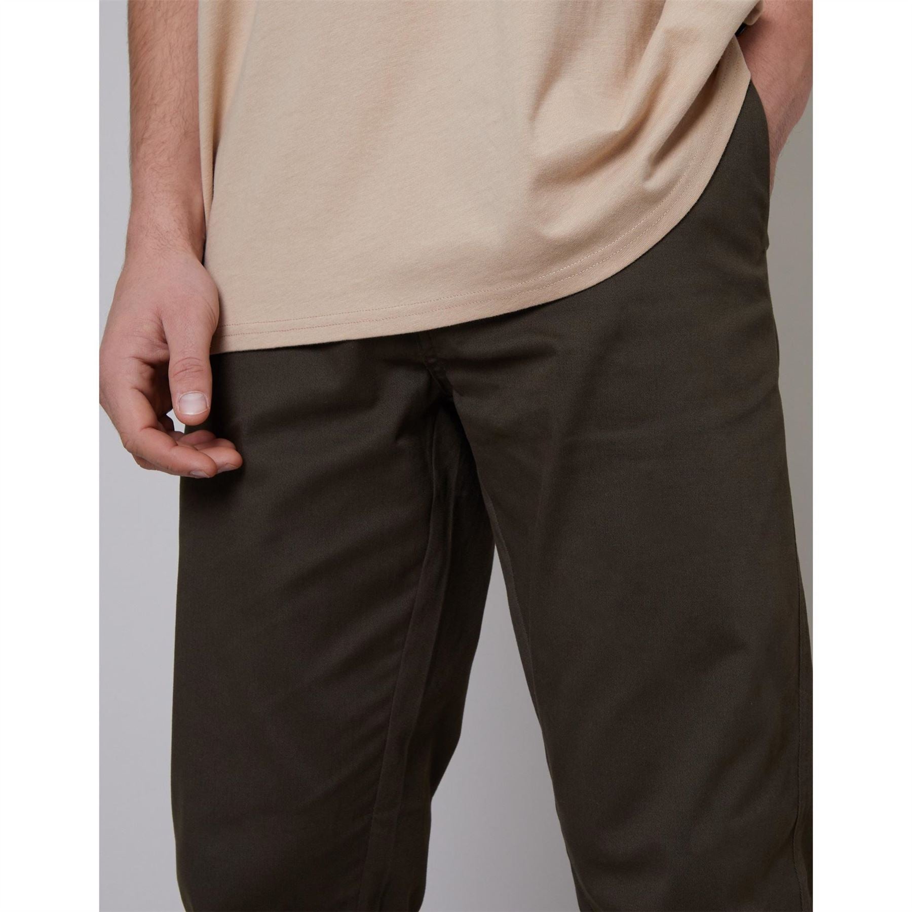 Threadbare Laurito Solid Patterned Straight Chinos