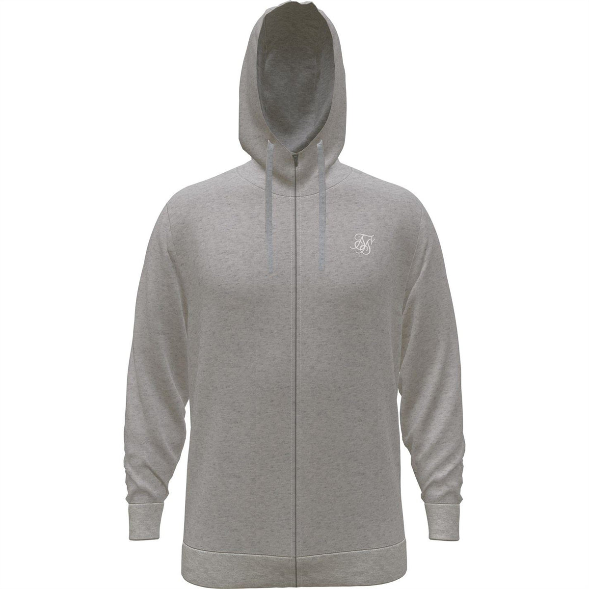 SikSilk Hooded Hip-Length Regular Fit Sweatshirt