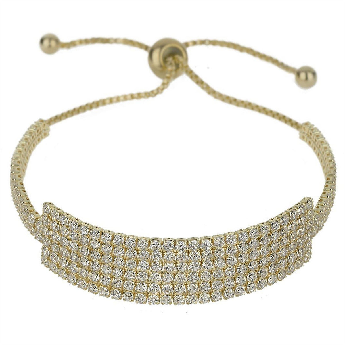 Mason Knight Yager Strands Cubic Link Tie Up Bracelet