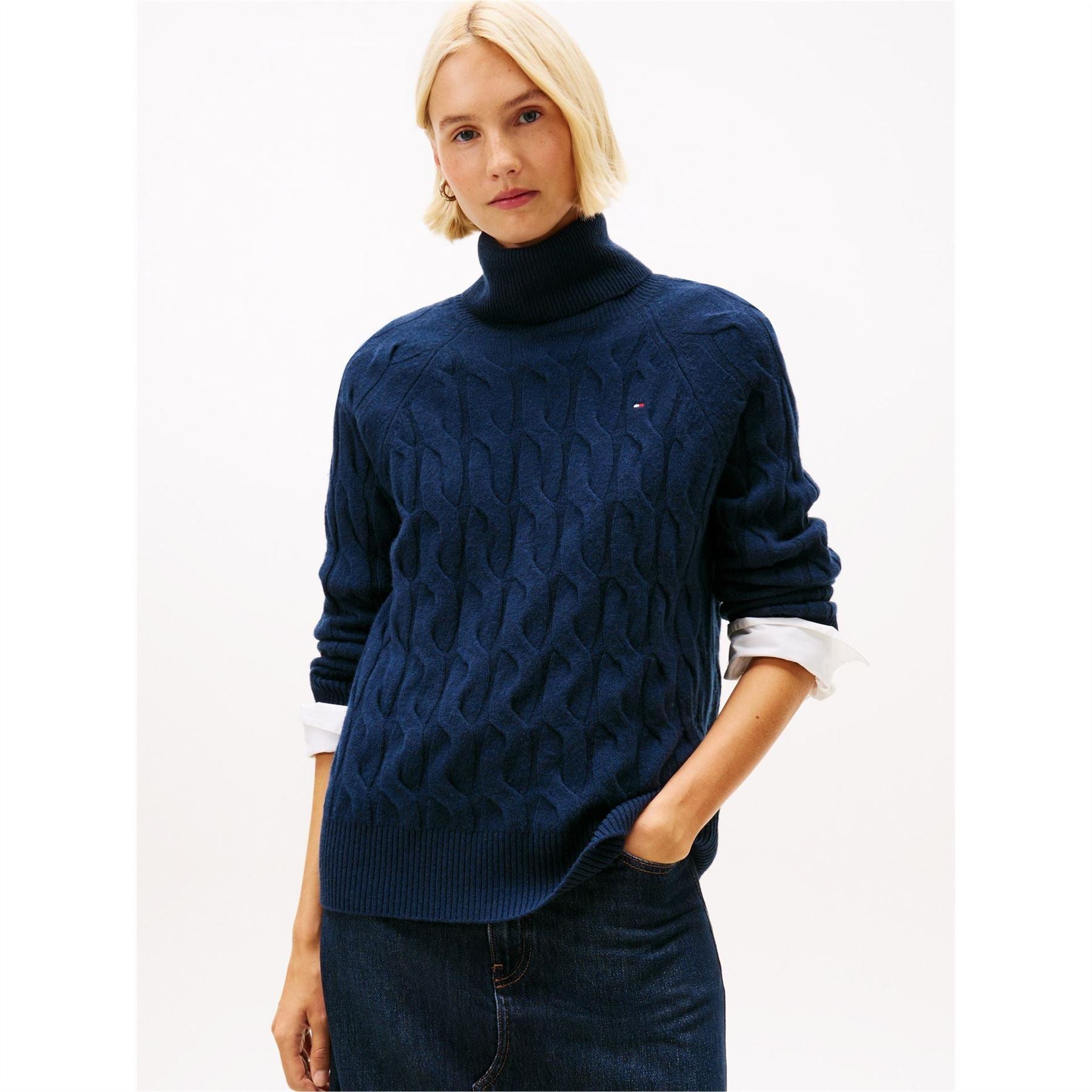 Tommy Hilfiger Lightweight Knit Crew Neck Jumper