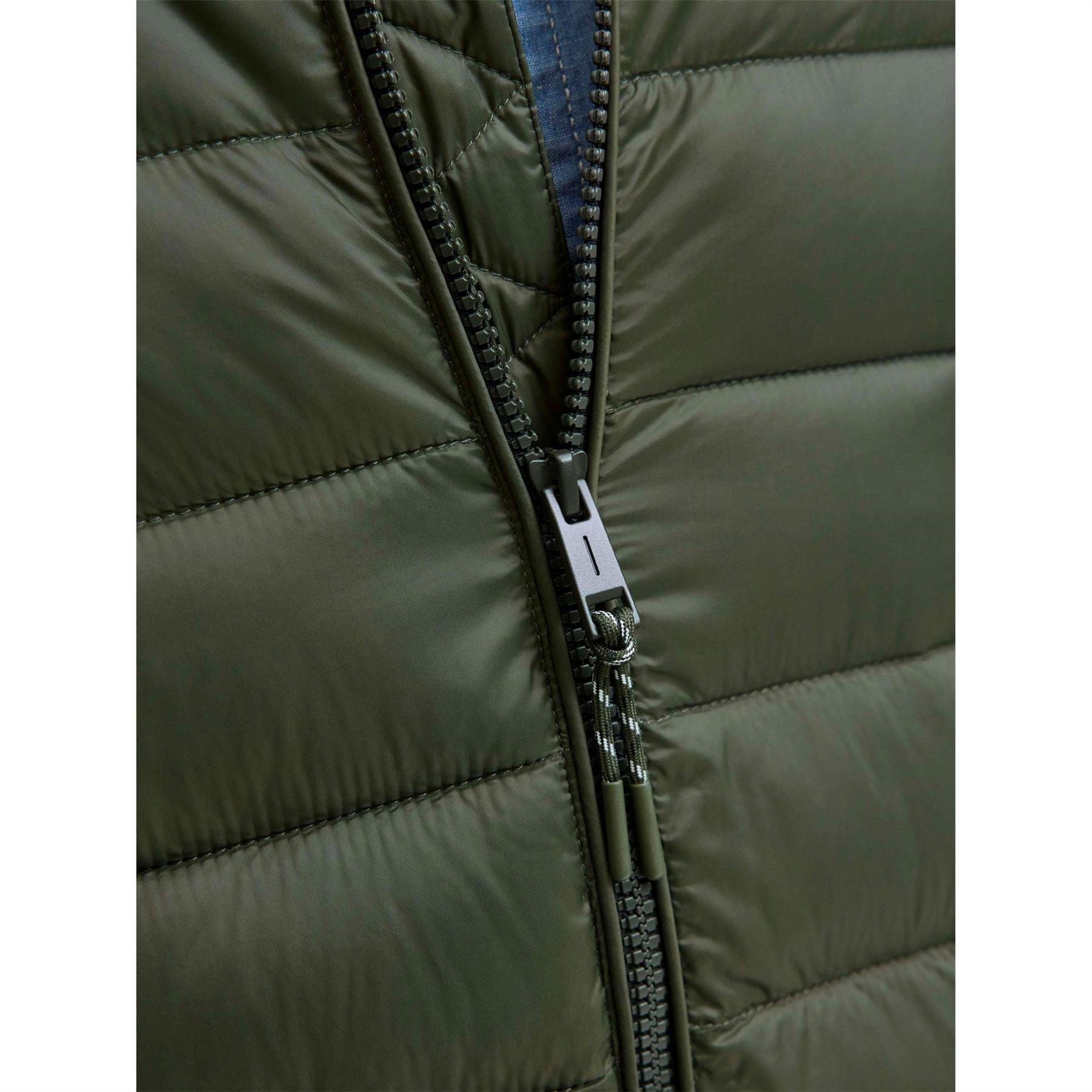 Jack and Jones Mens Bradley Stand Collar Puffer