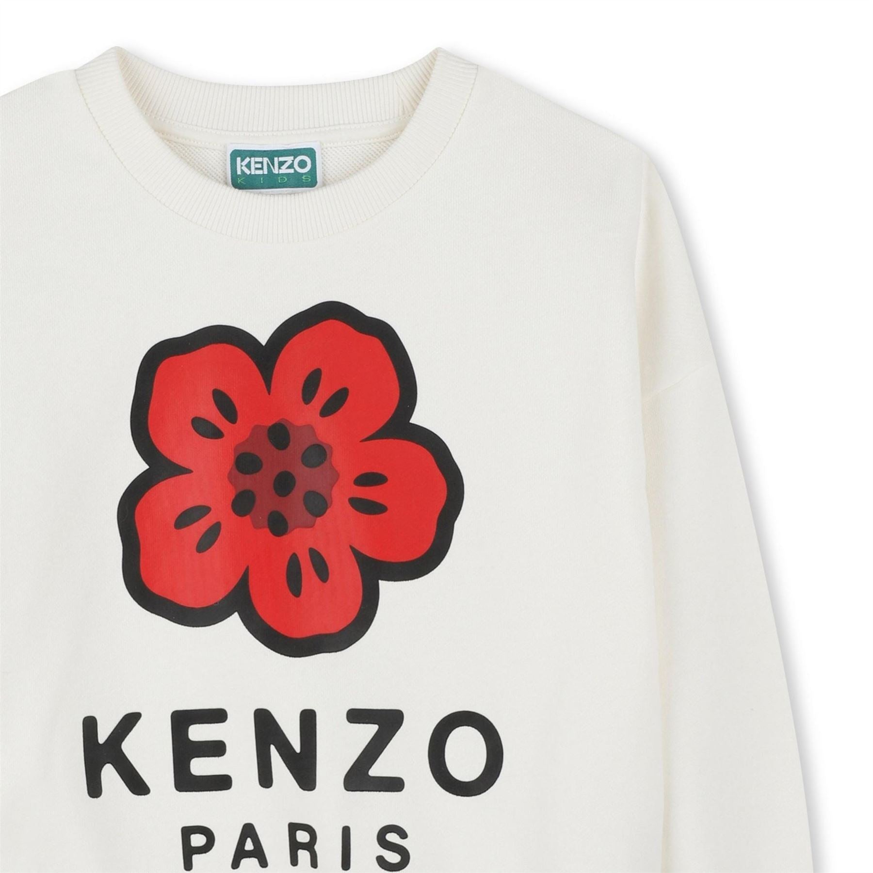 Kenzo Boke Flower Fleece Crew Sweatshirt