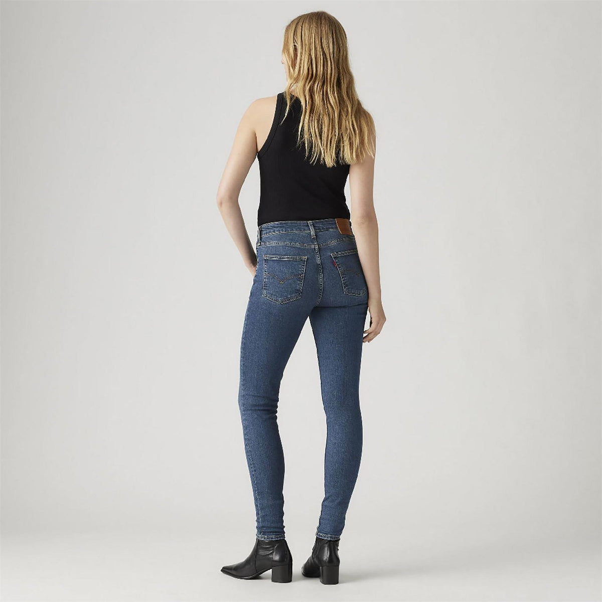 Levis 721 High Rise Skinny Blue Wave