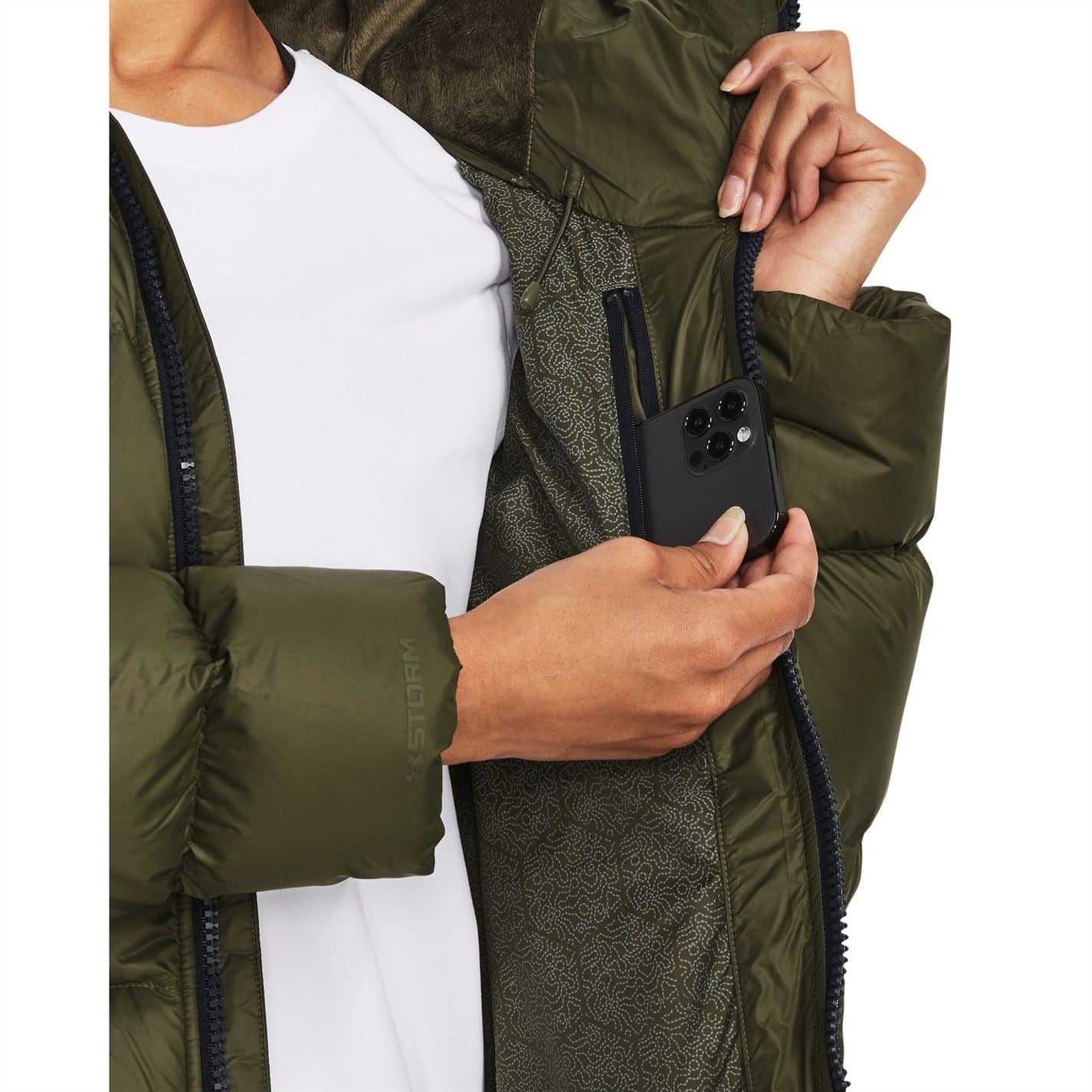 Under Armour Hooded Relaxed Fit Down Jacket