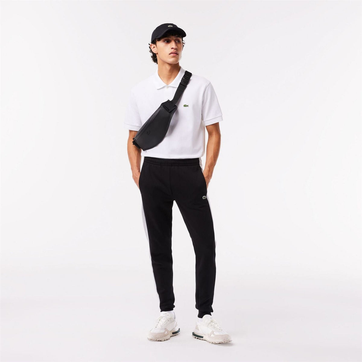Lacoste Fleece Tapered Joggers