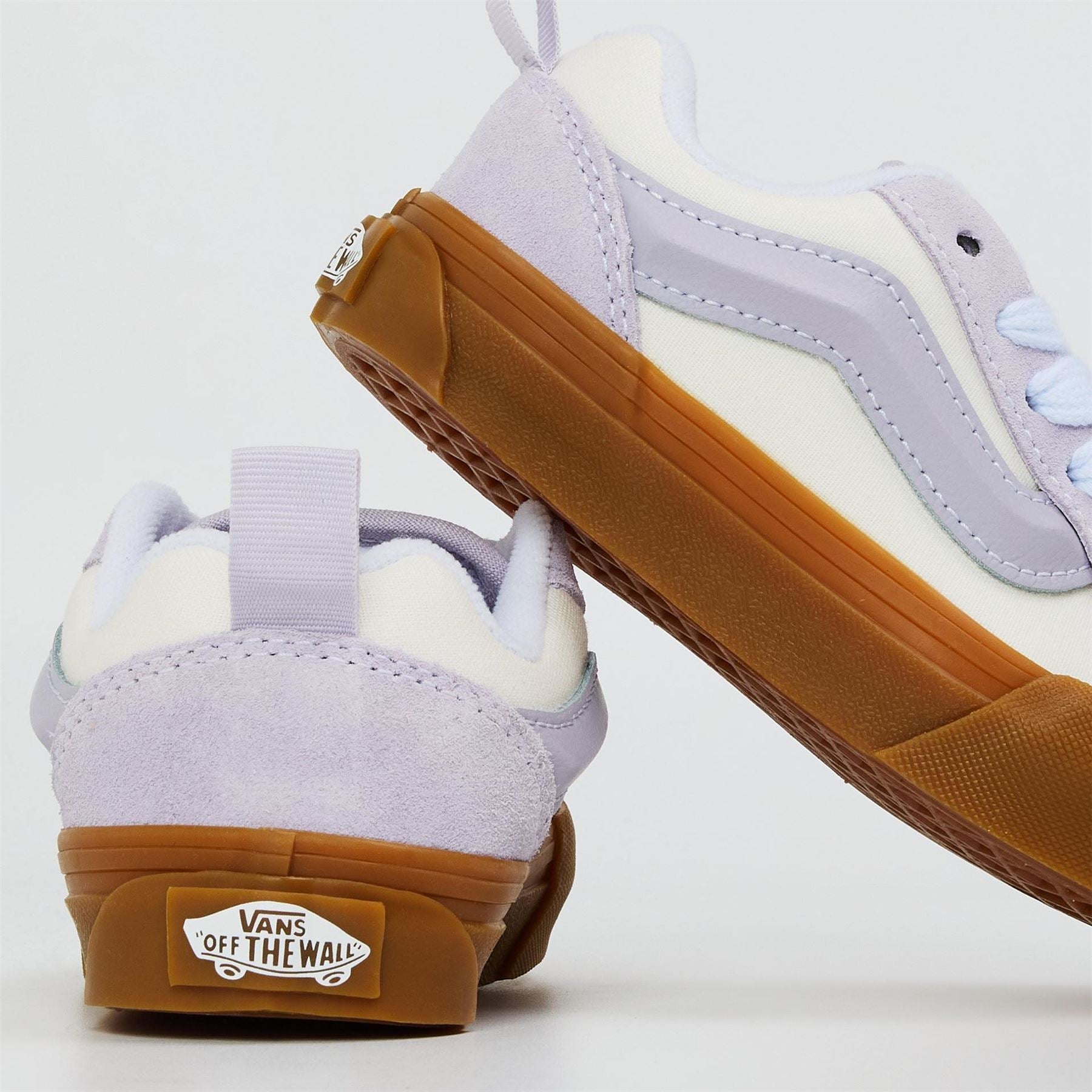 Vans Kids Knu Skool Retro Sport Green Marshma Canvasas Trainers