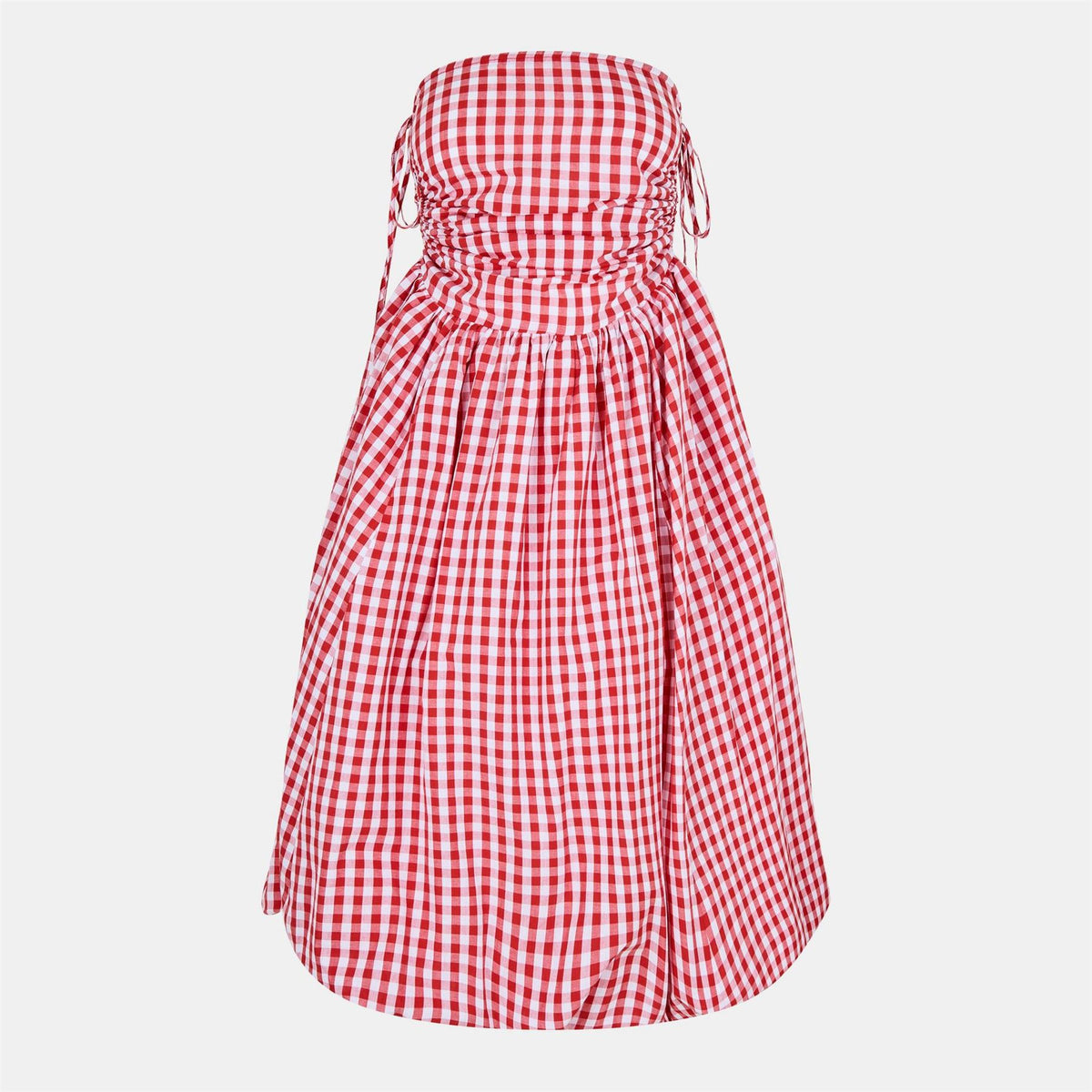 AmyLynn Amy Lynn Alexa Shoulder Tie Ultra Mini Peplum Dress