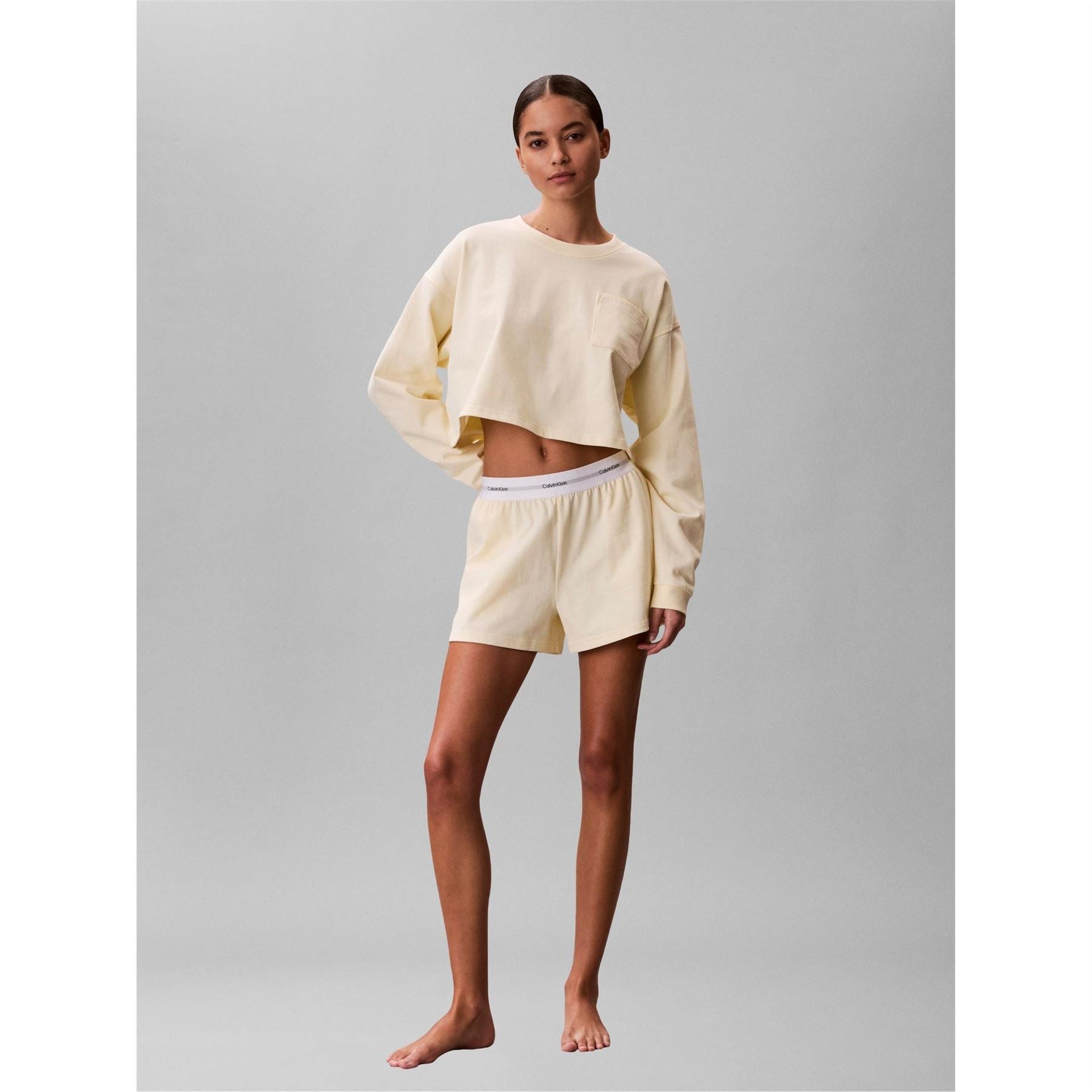 Calvin Klein Fleece Jogger Shorts