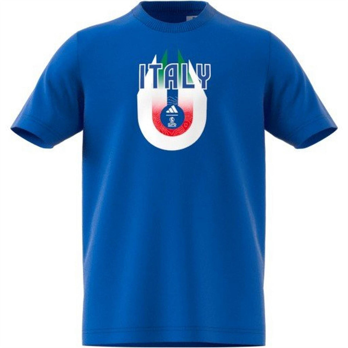 adidas Italy Tee Crew Neck T-Shirt