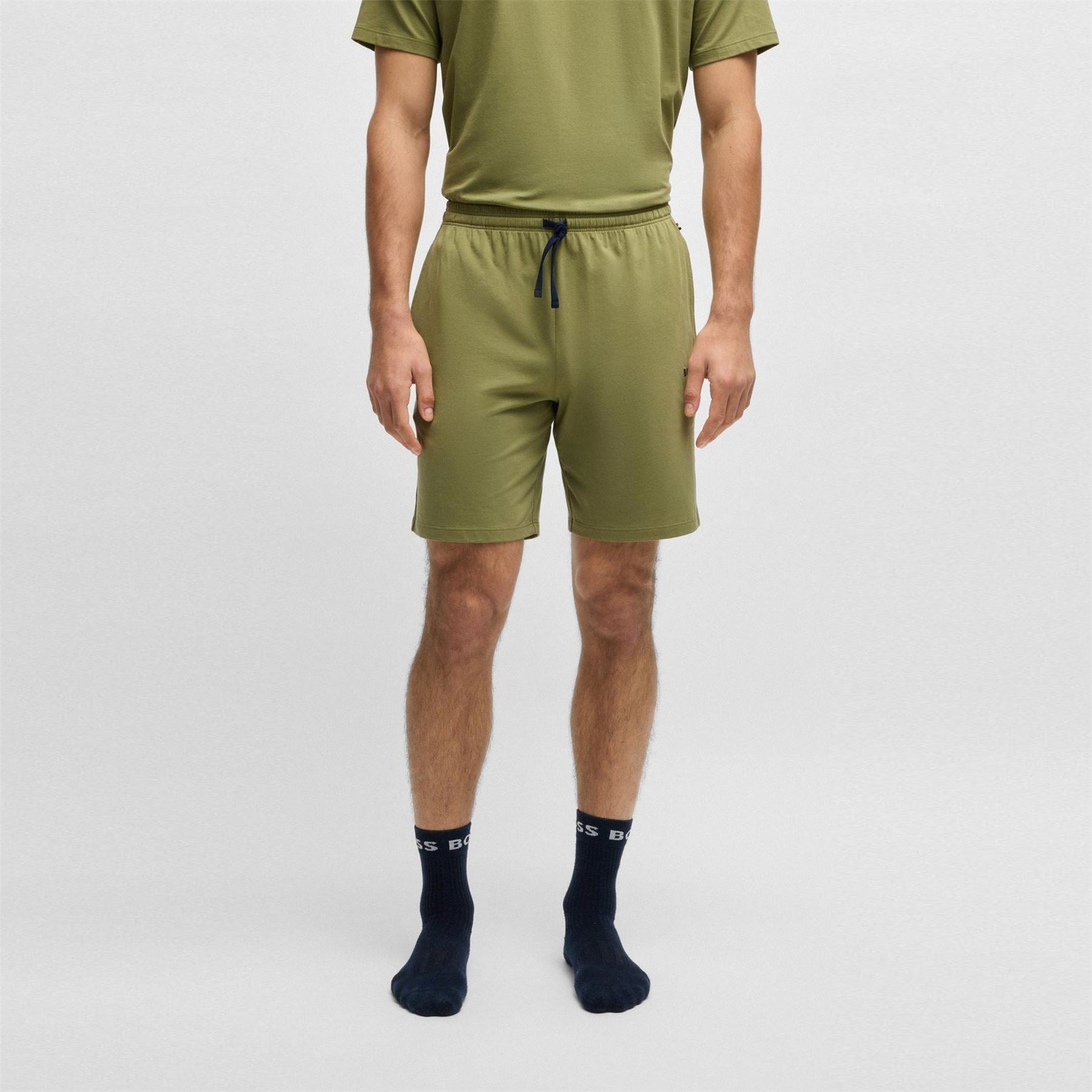Boss BOSS Bodywear Drawstring Shorts with Logo Detail (Mix  And  Match)