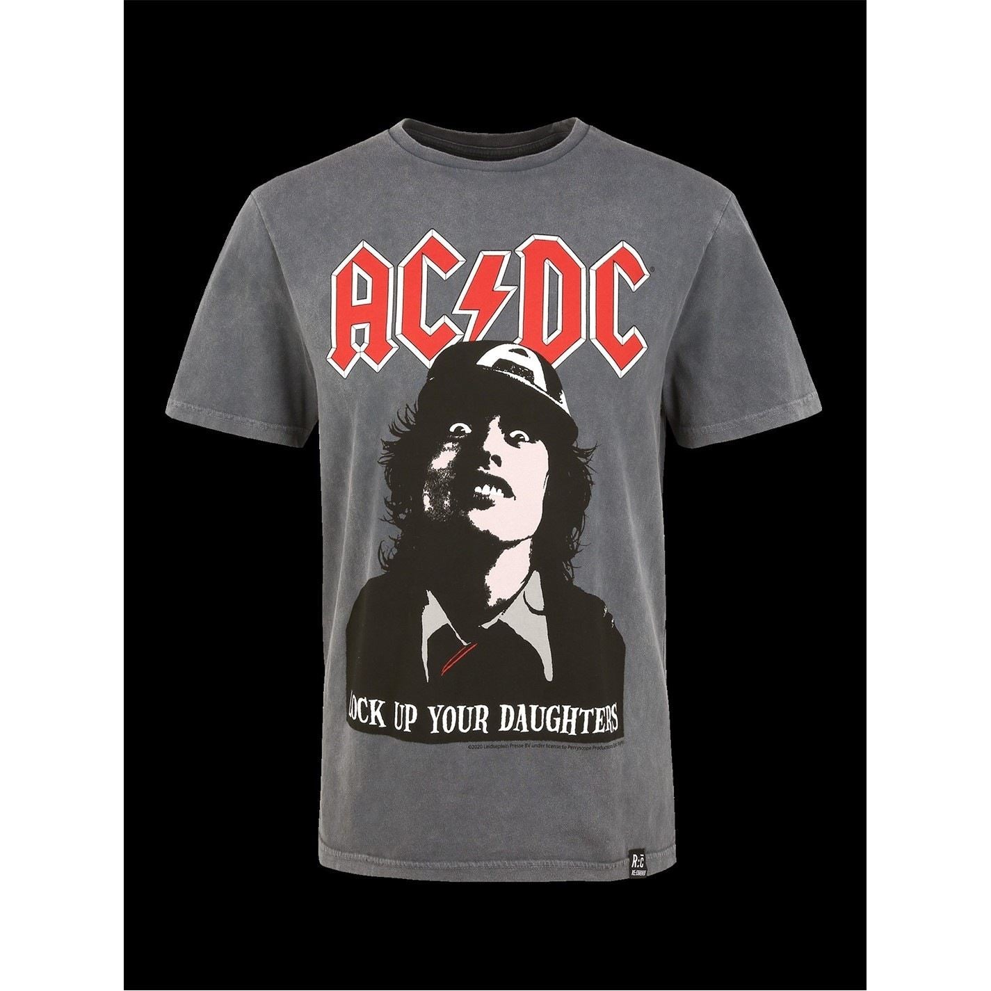 ACDC Adults AC DC Rock Regular Fit T Shirt