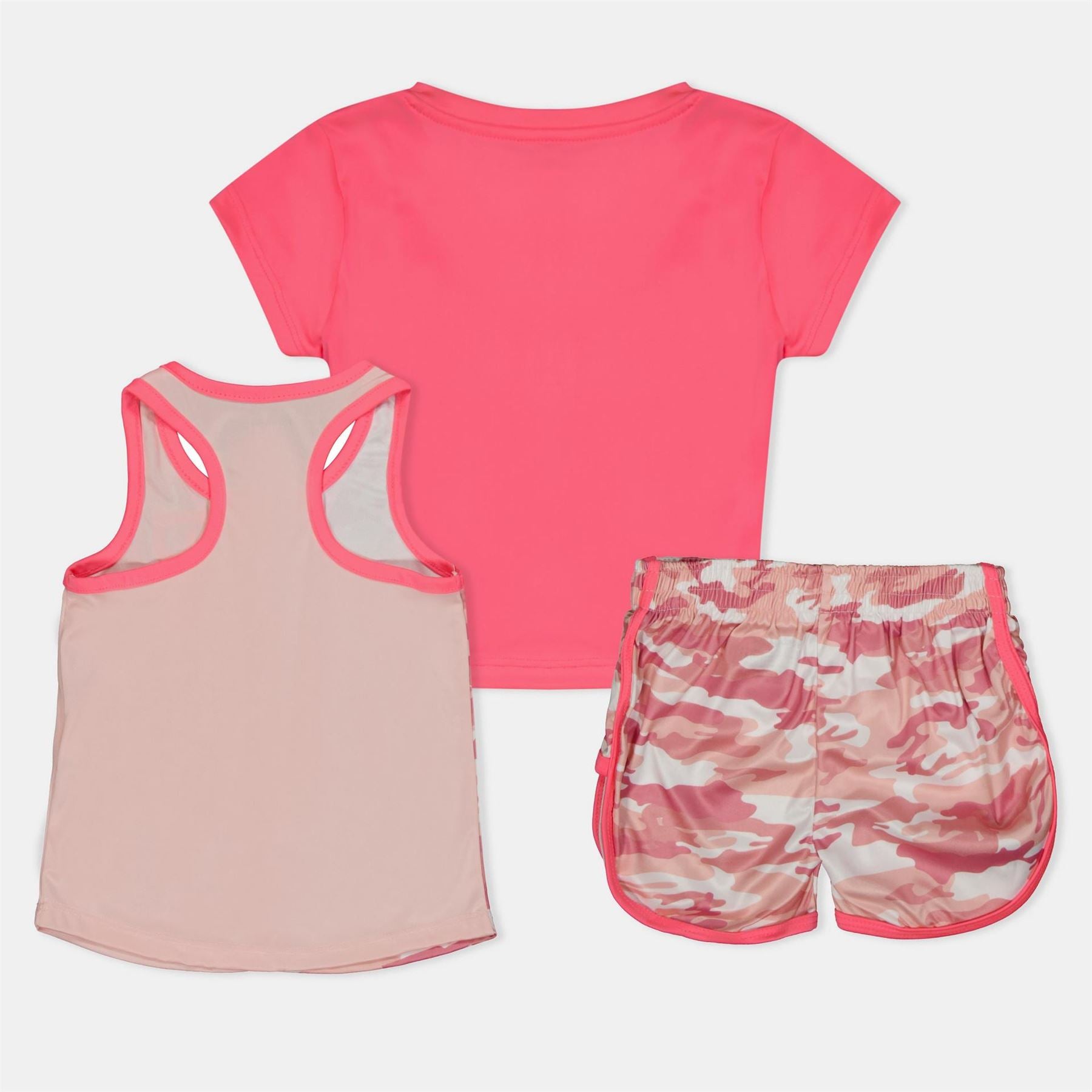 Reebok Camo Crew Neck Short Sleeve T-Shirt and Short Set