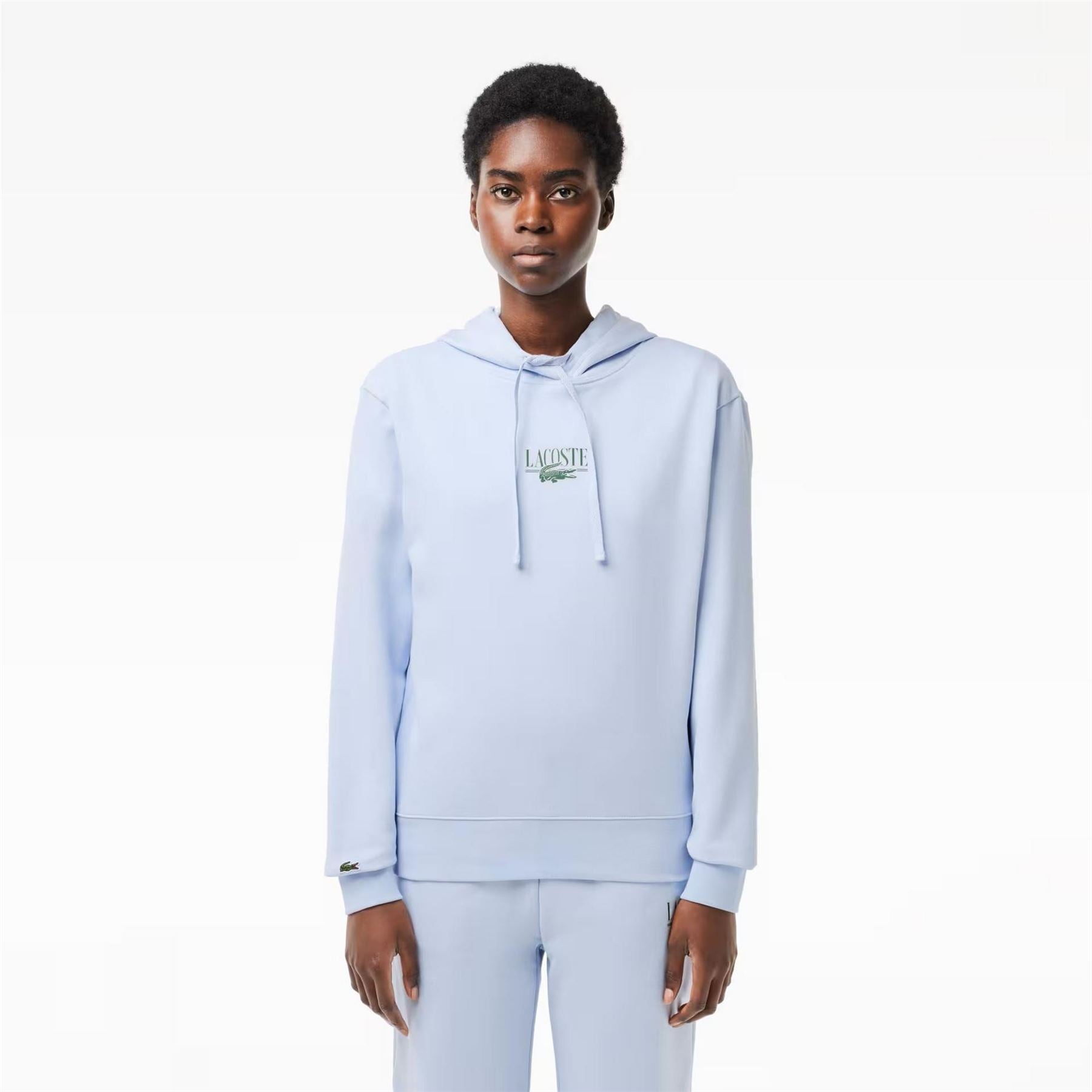 Lacoste Hooded Neck Long Sleeve Sweatshirt