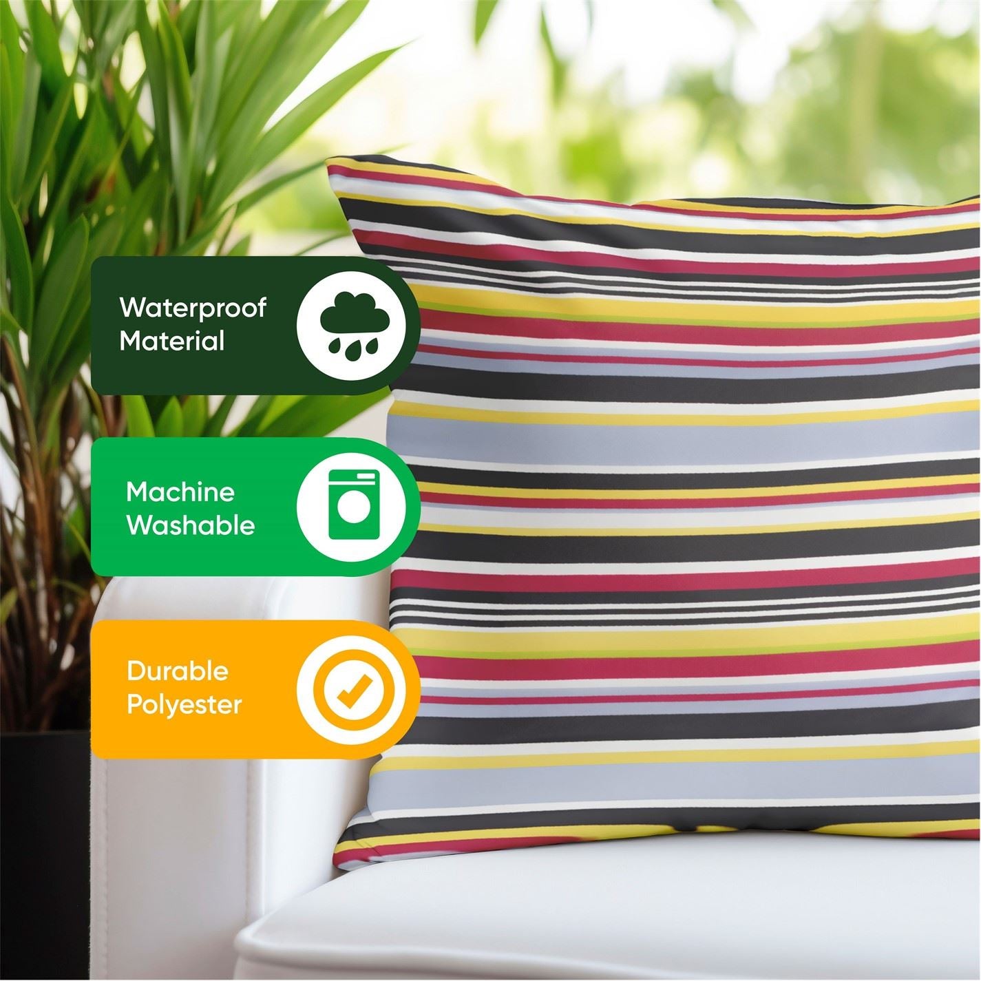 Streetwize Of Filled Outdoor Cushions
