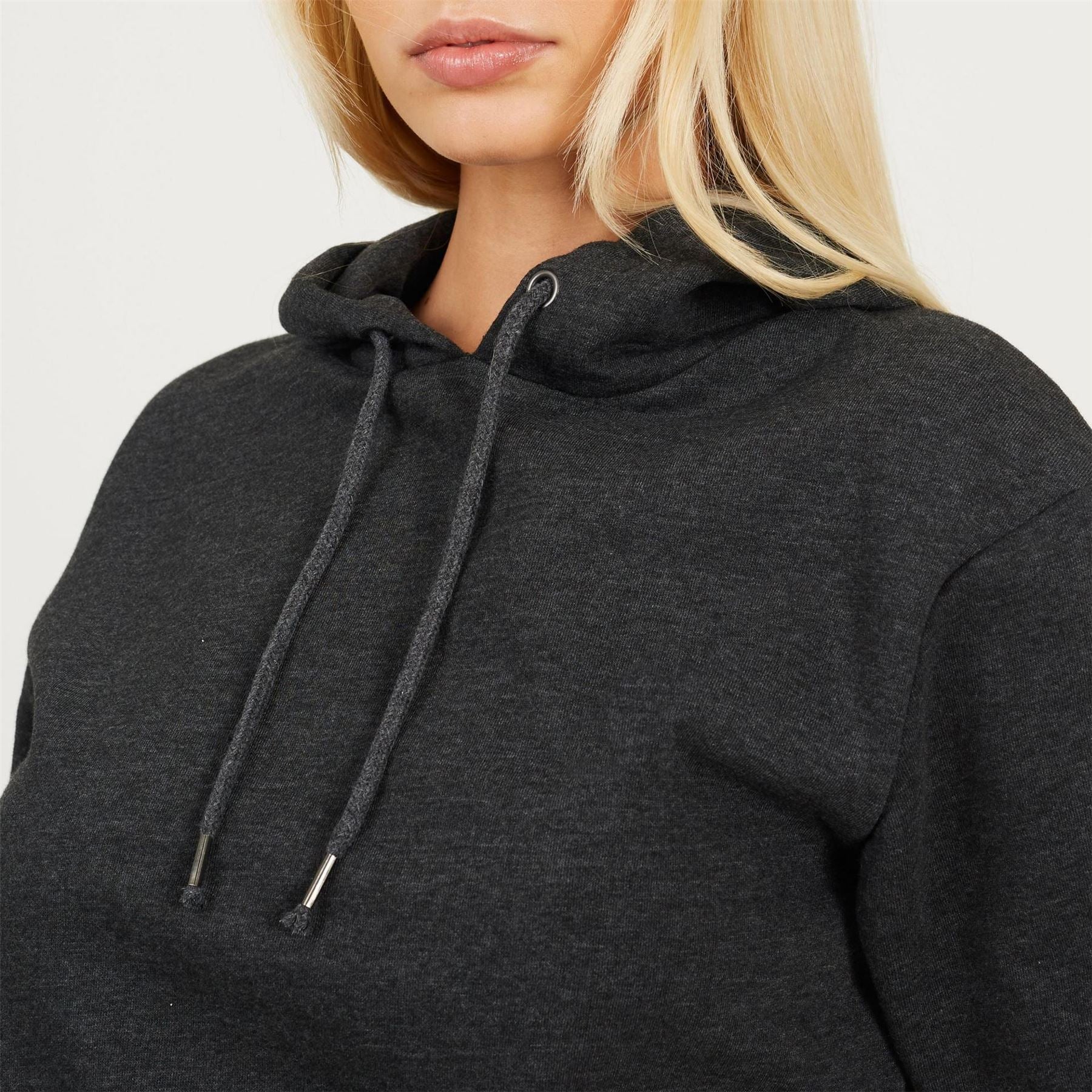 Brave Soul Hooded Neck Long Sleeve Kangaroo Pocket Sweatshirt