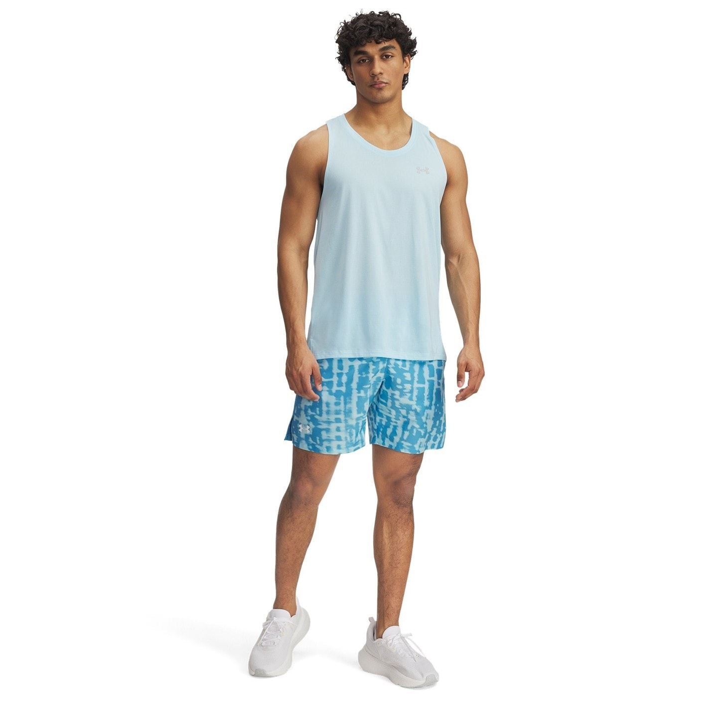 Under Armour Abstract Patterned Bermuda Shorts