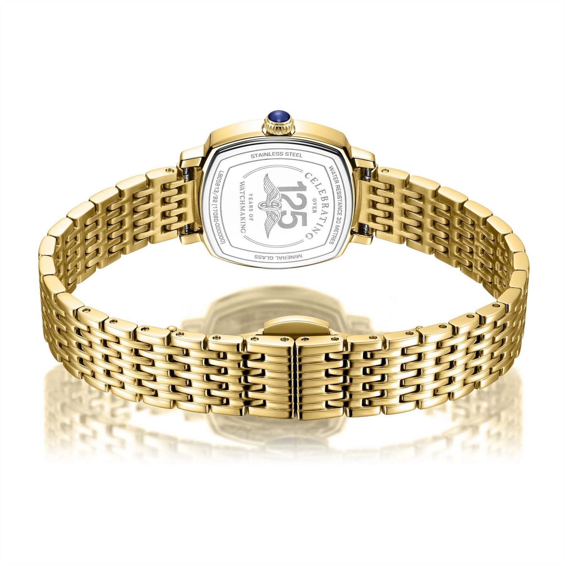 Rotary Traditional Yellow Gold Bracelet Analogue Watch