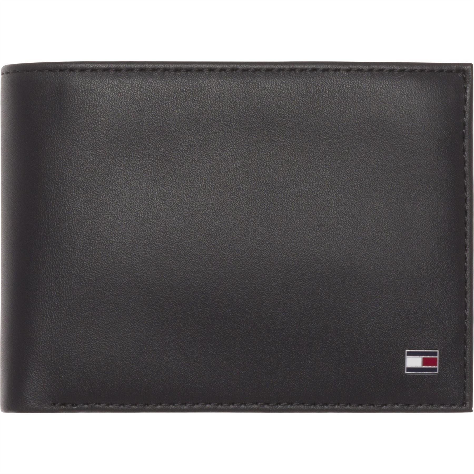 Tommy Hilfiger Flap And Coin Pocket Leather Wallet