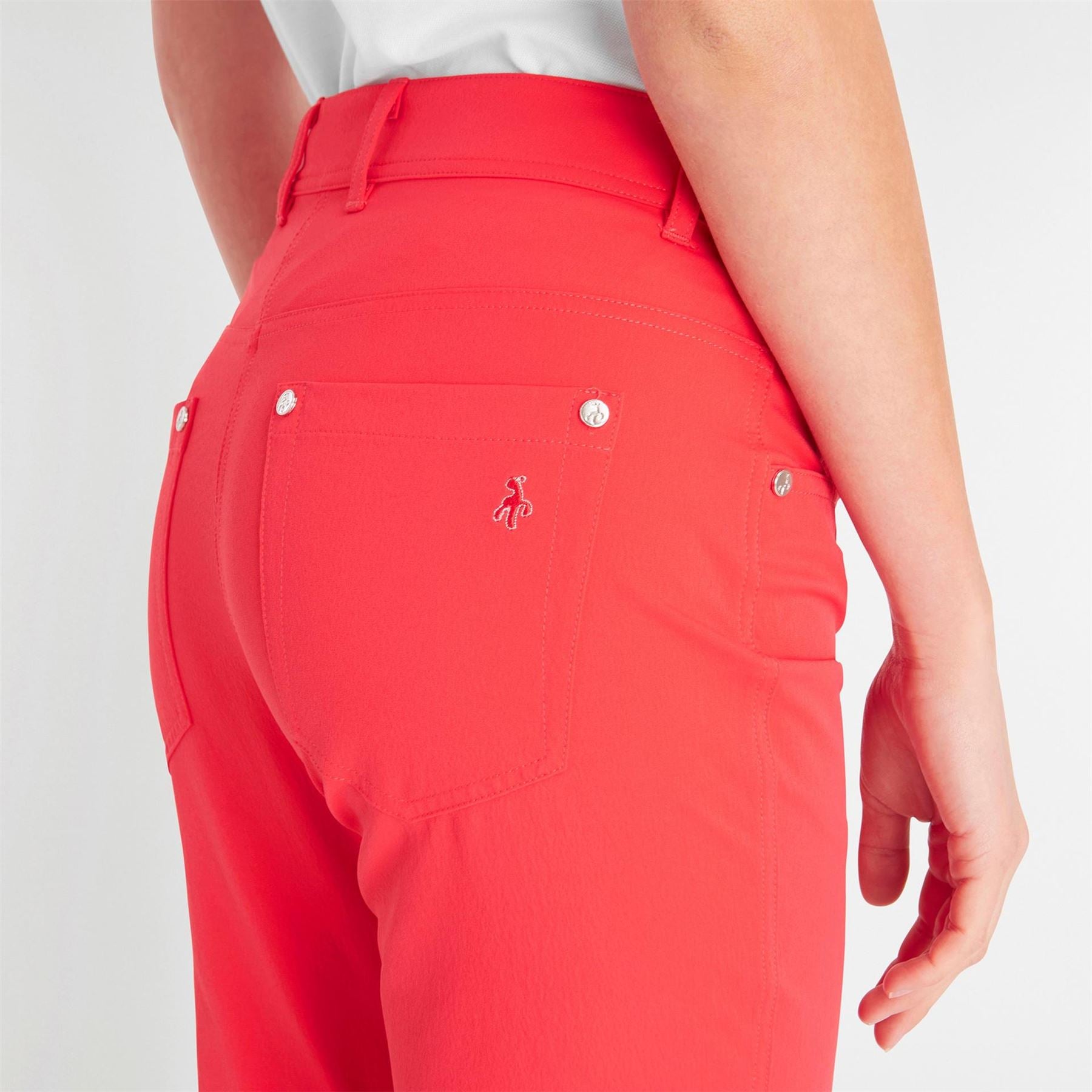 Calvin Klein Golf G Pdl Solid Patterned Slim Straight Pants