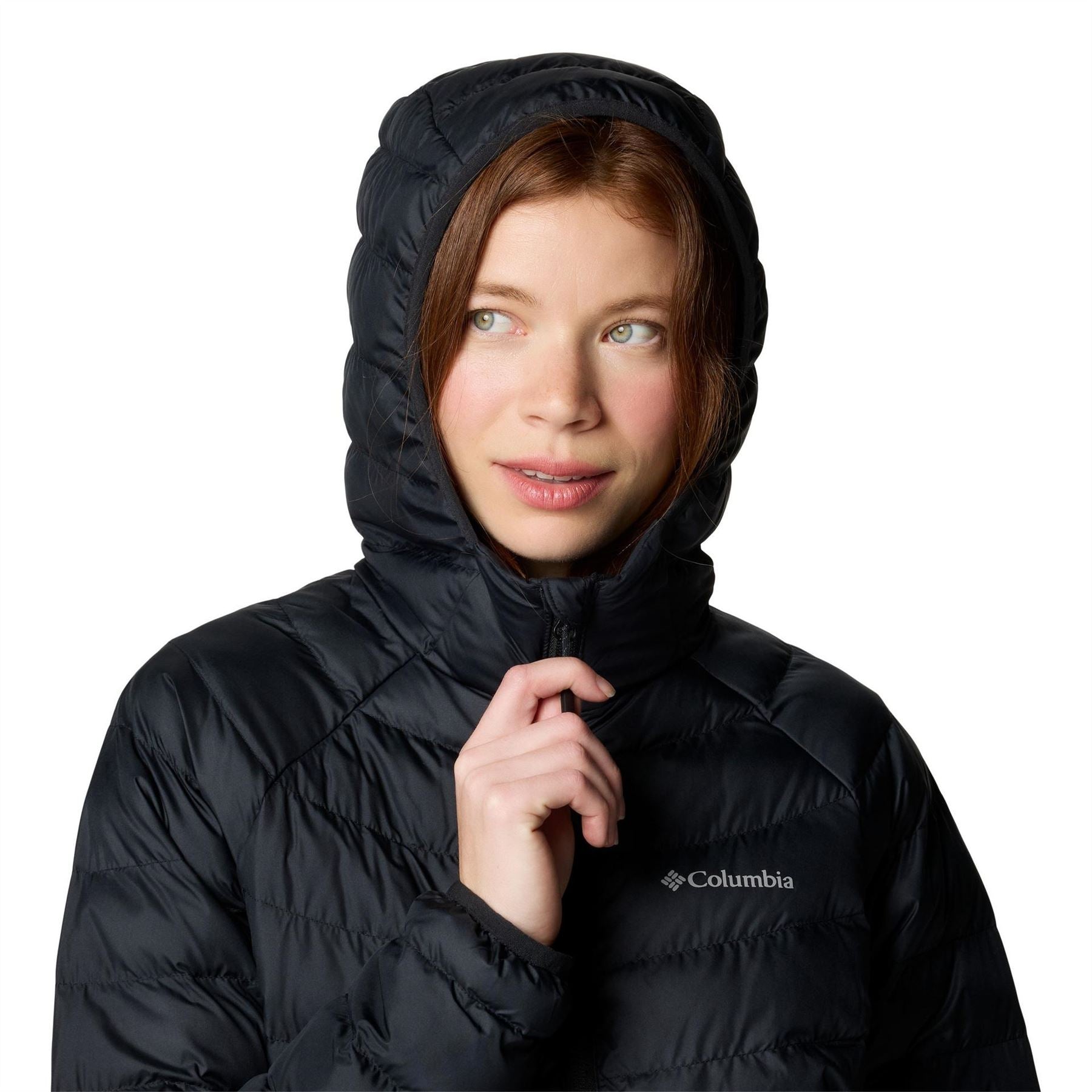 Columbia Powder Lite II Water and Wind Resistant Long Sleeve Insulated Puffer Jacket