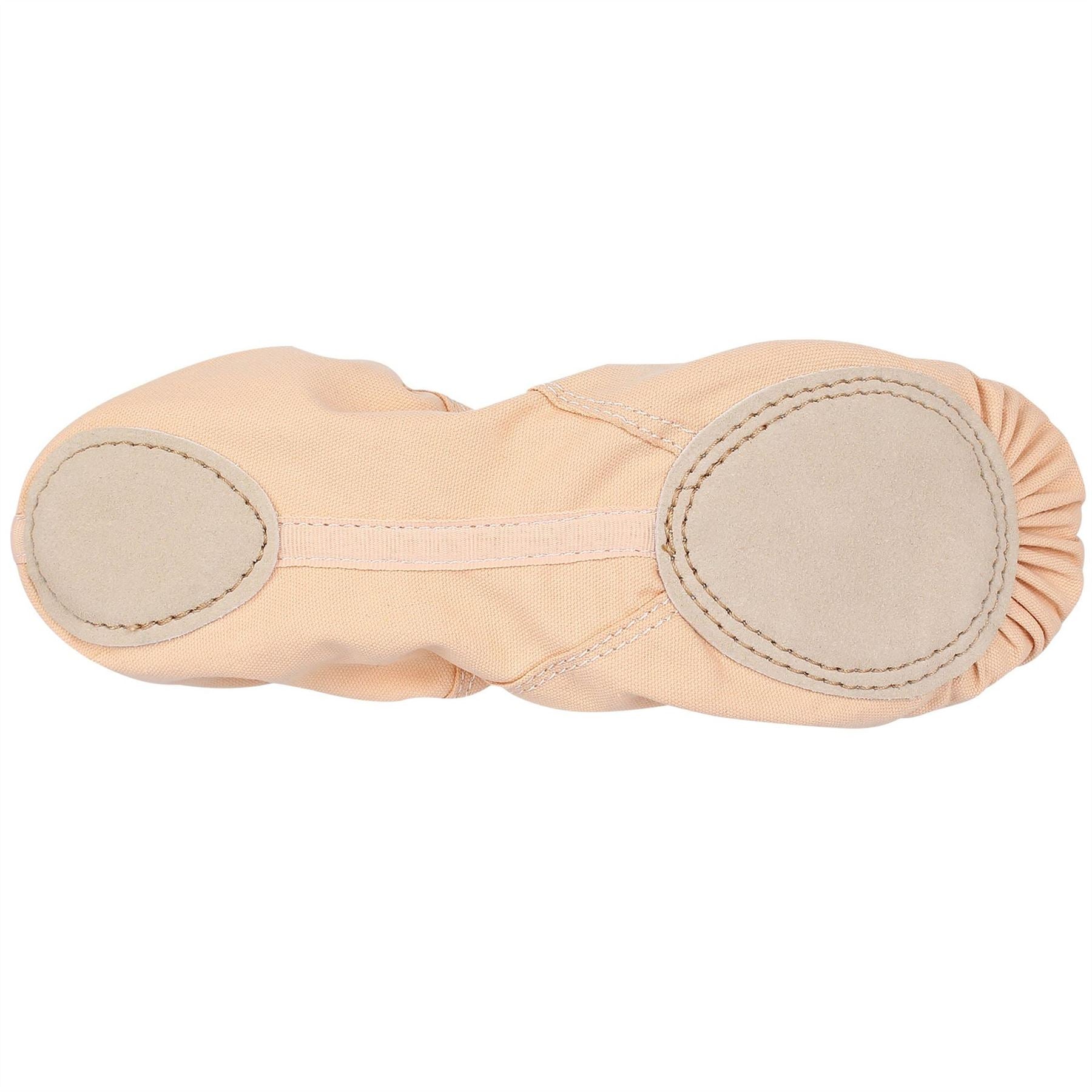 Slazenger Sole Canvasas Ballet Shoe Ladies