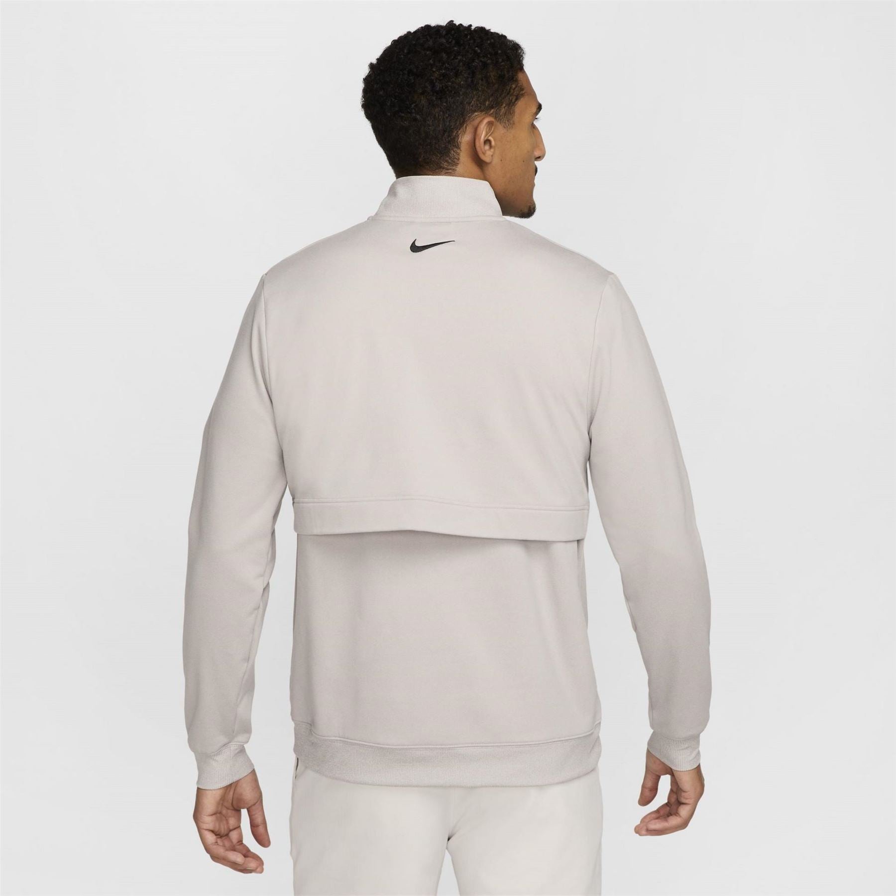 Nike Regular Fit Mock Neck Long Sleeve Sweatshirt