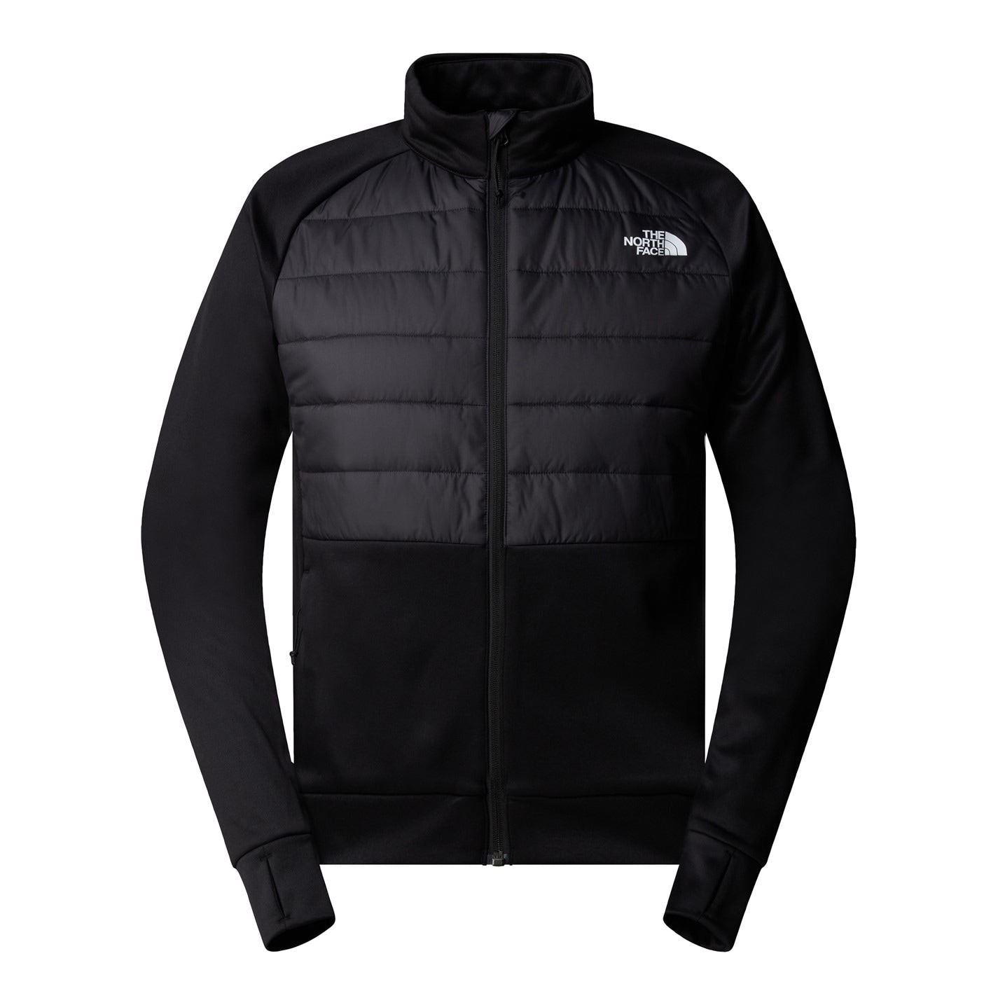 The North Face Reaxion High Neck Ribbed Cuff Hybrid Jacket