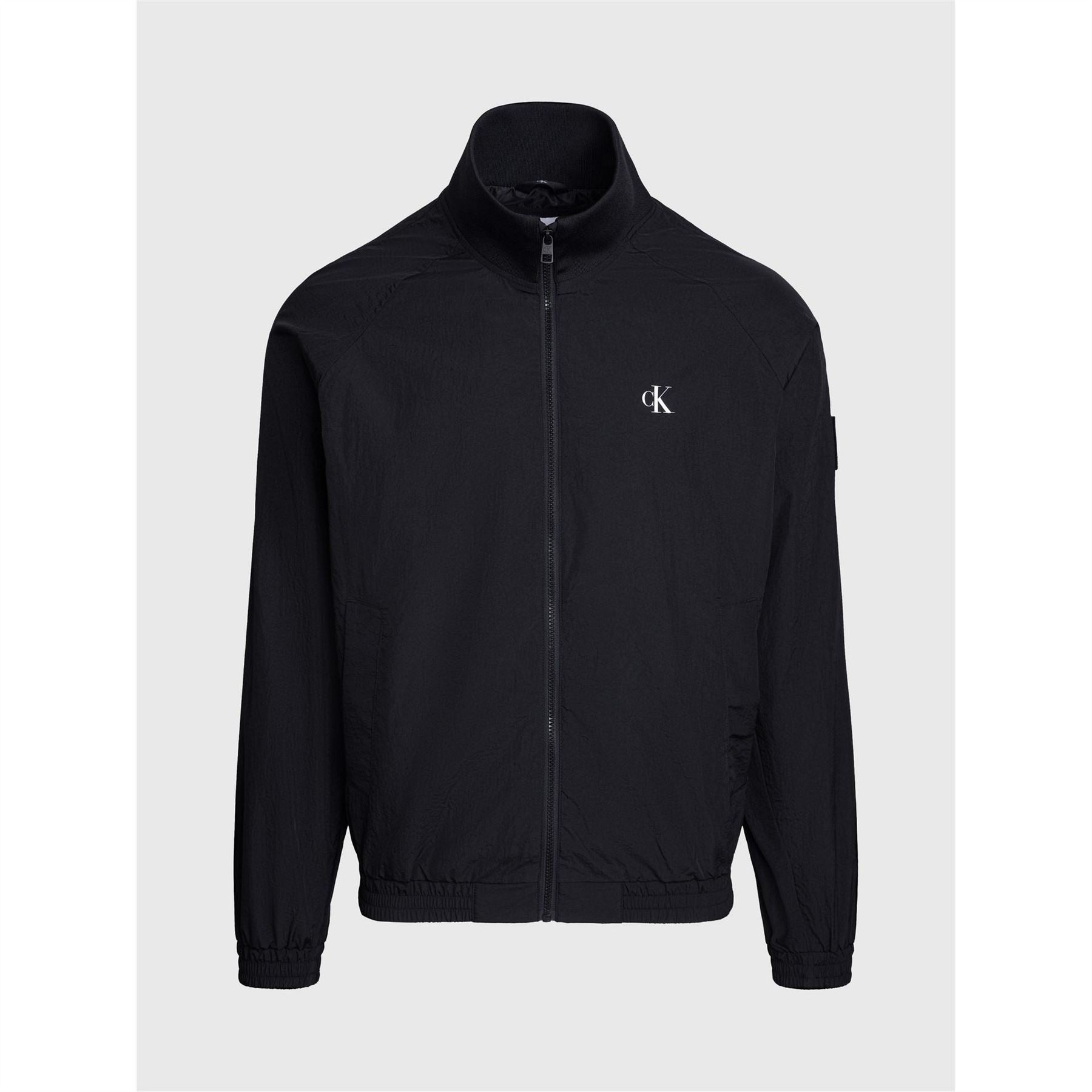 Calvin Klein Jeans Short Collared Neck Harrington Jacket