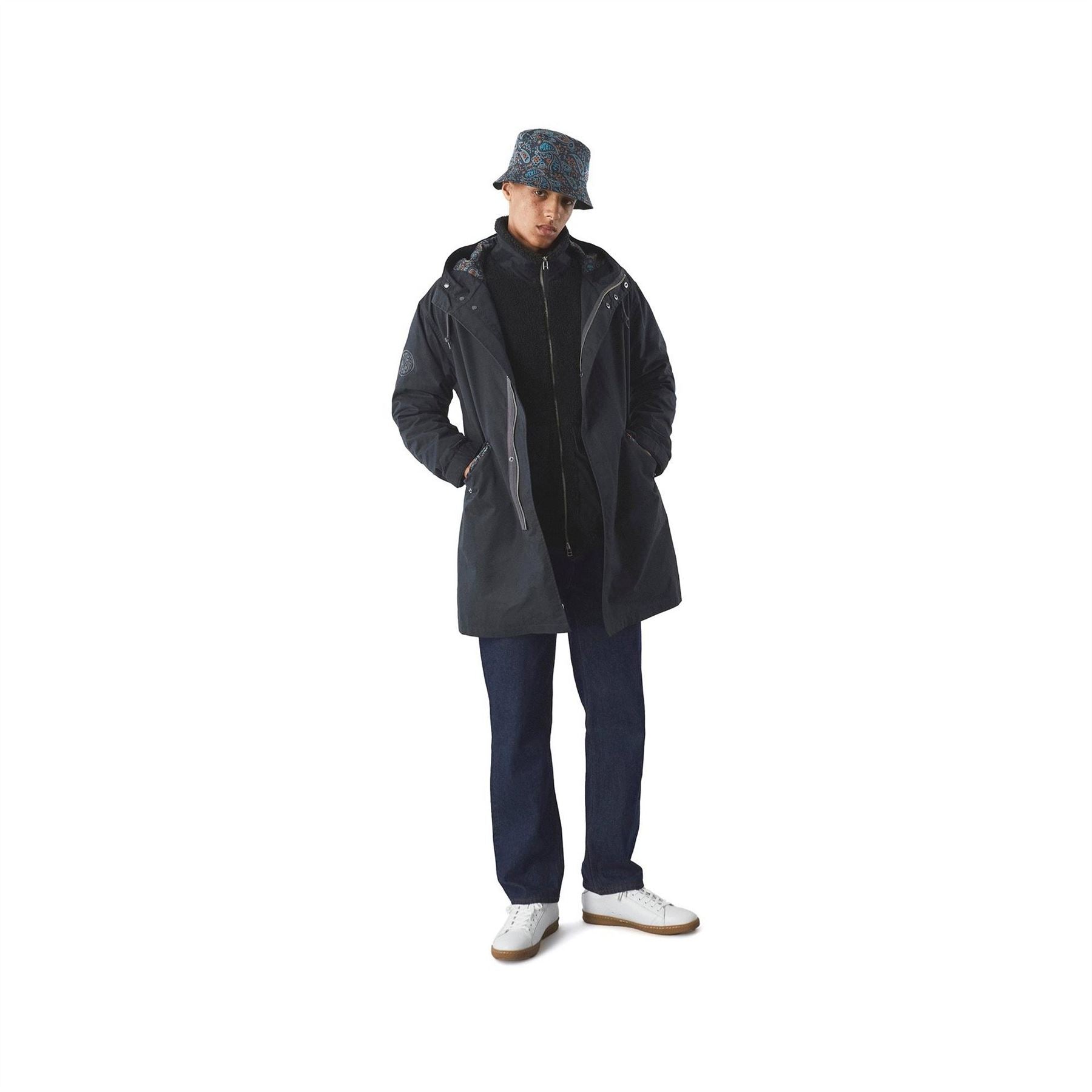 Pretty Green Walker Hooded Oversize Parka Jacket