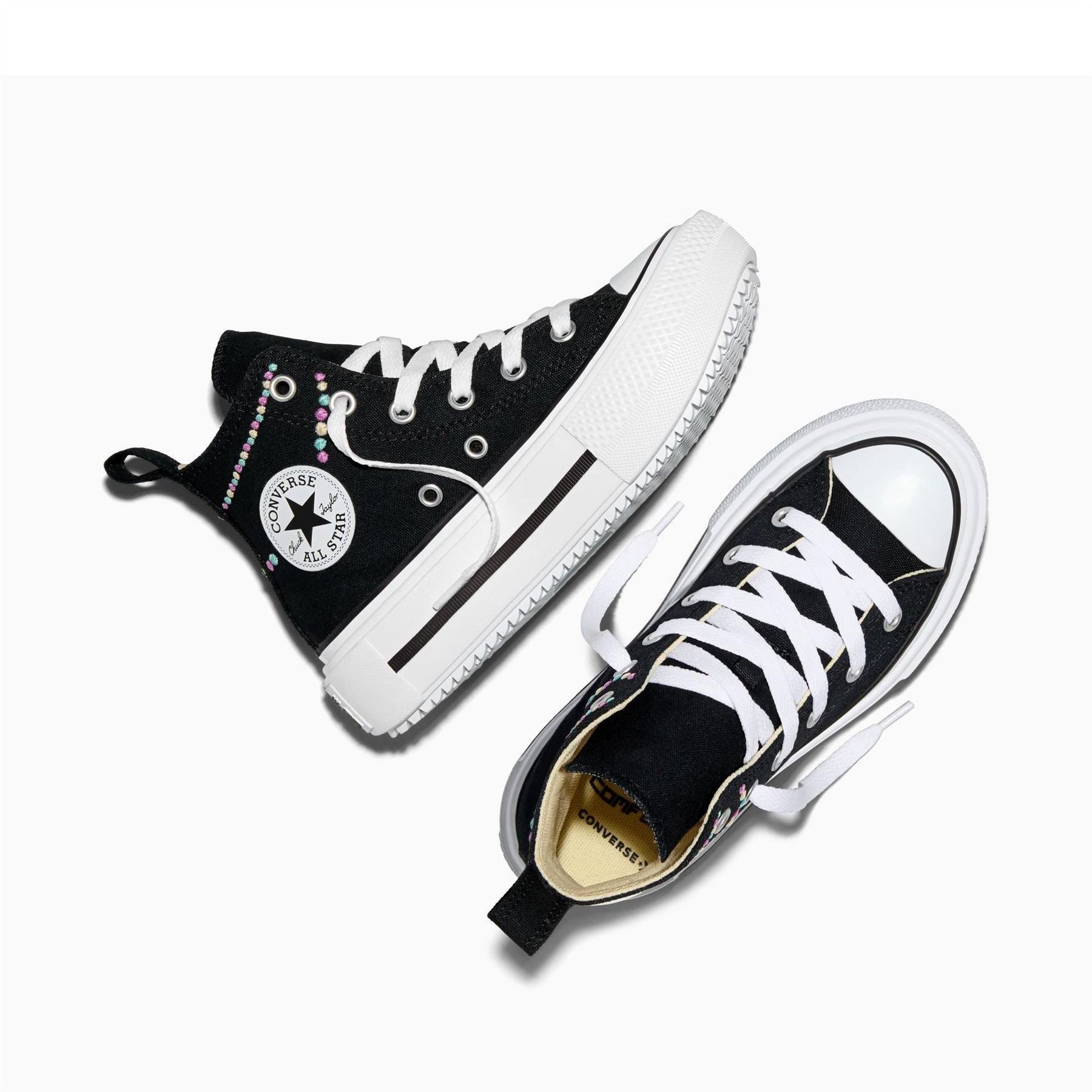 Converse Kids Chuck Taylor All Star Lif Canvasas High Top Trainers