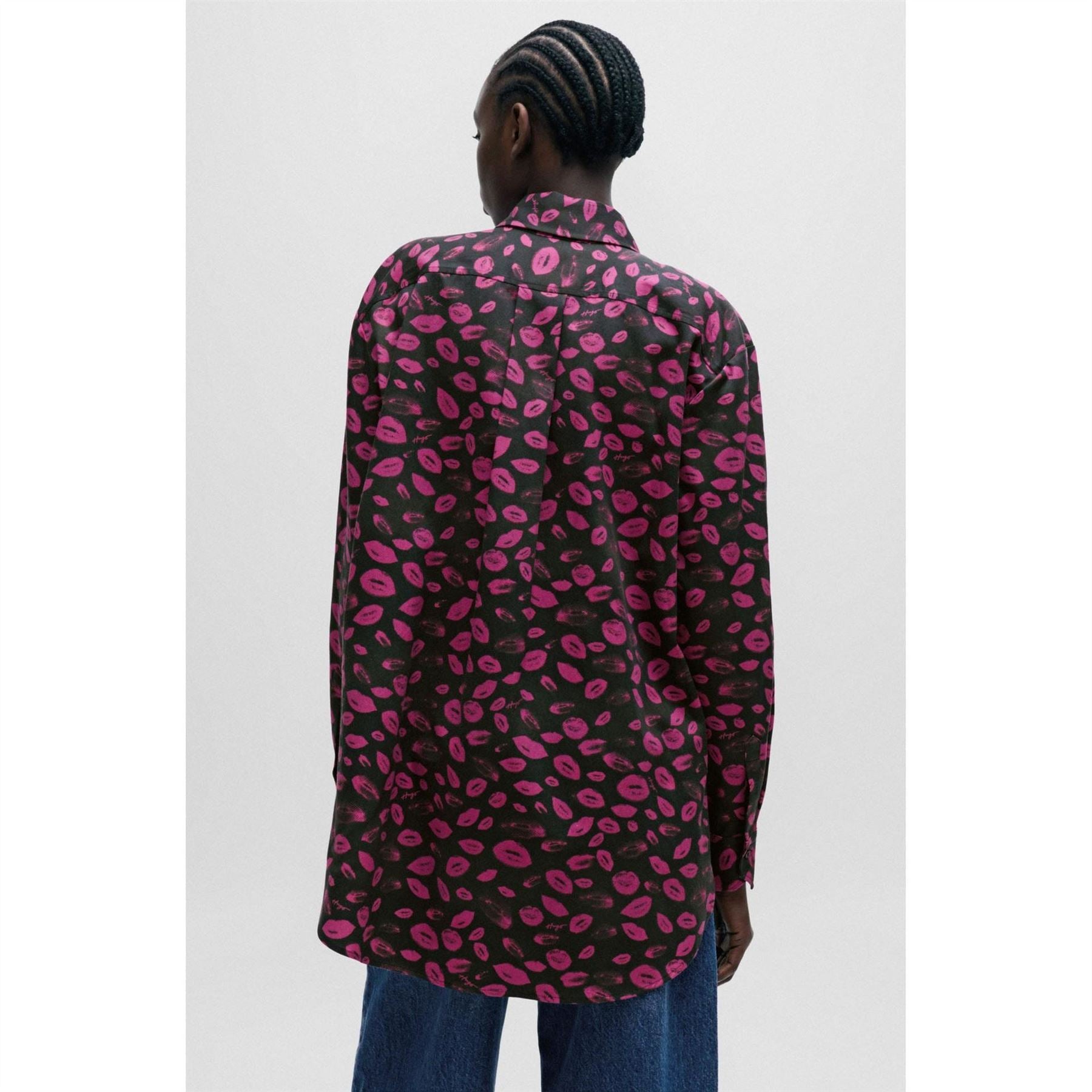 Hugo Boyfriend Relaxed Fit Blouse