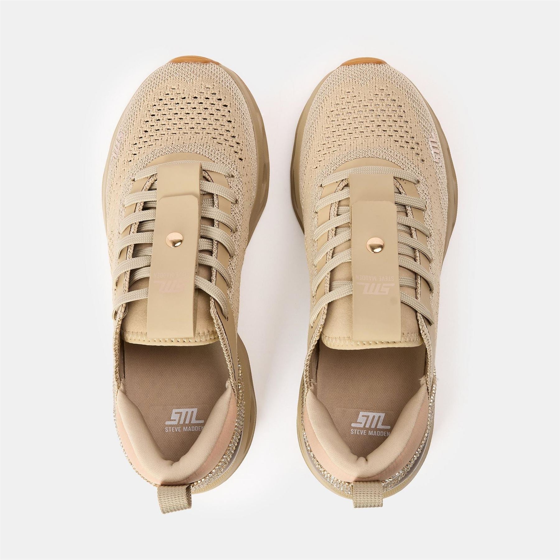 Steve Madden Surge 1R Lace-Up Textured Sneakers