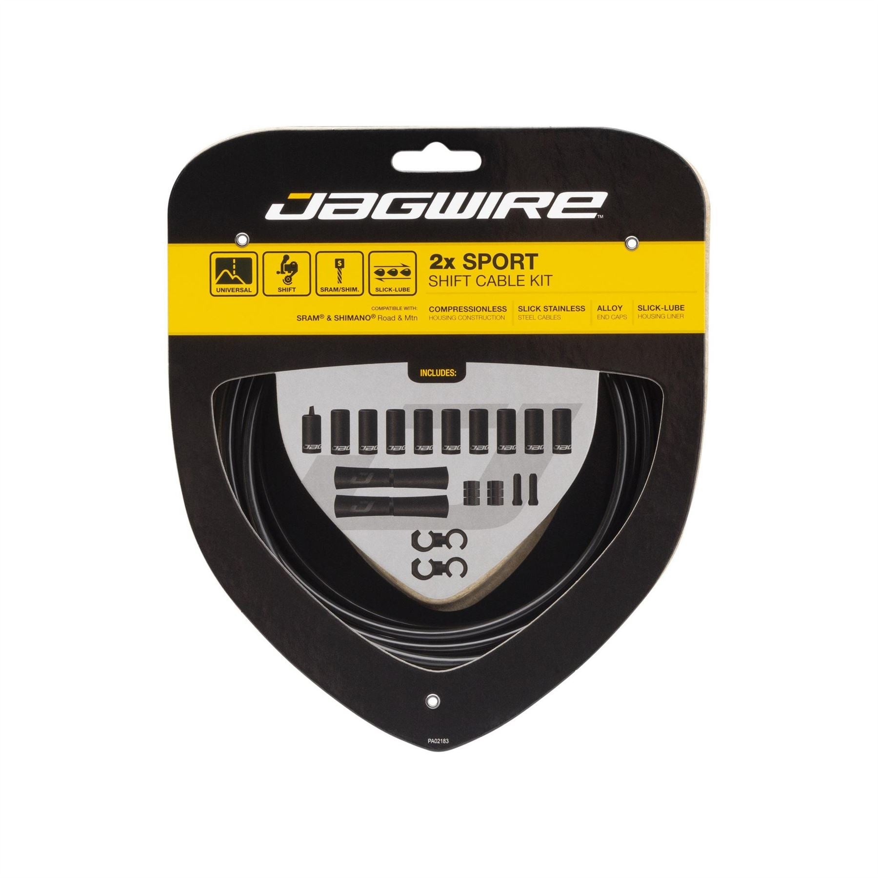 Jagwire Sport Shift Kit 2x