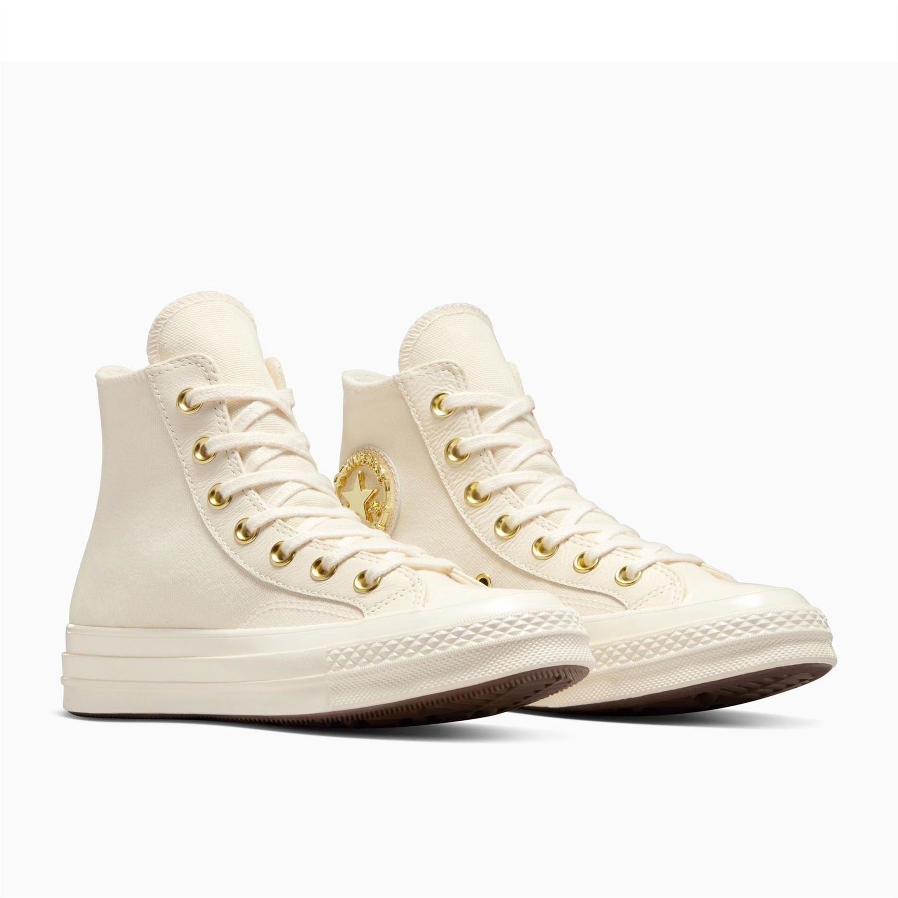 Converse Chuck 70 Gold Canvasas High Top Trainers