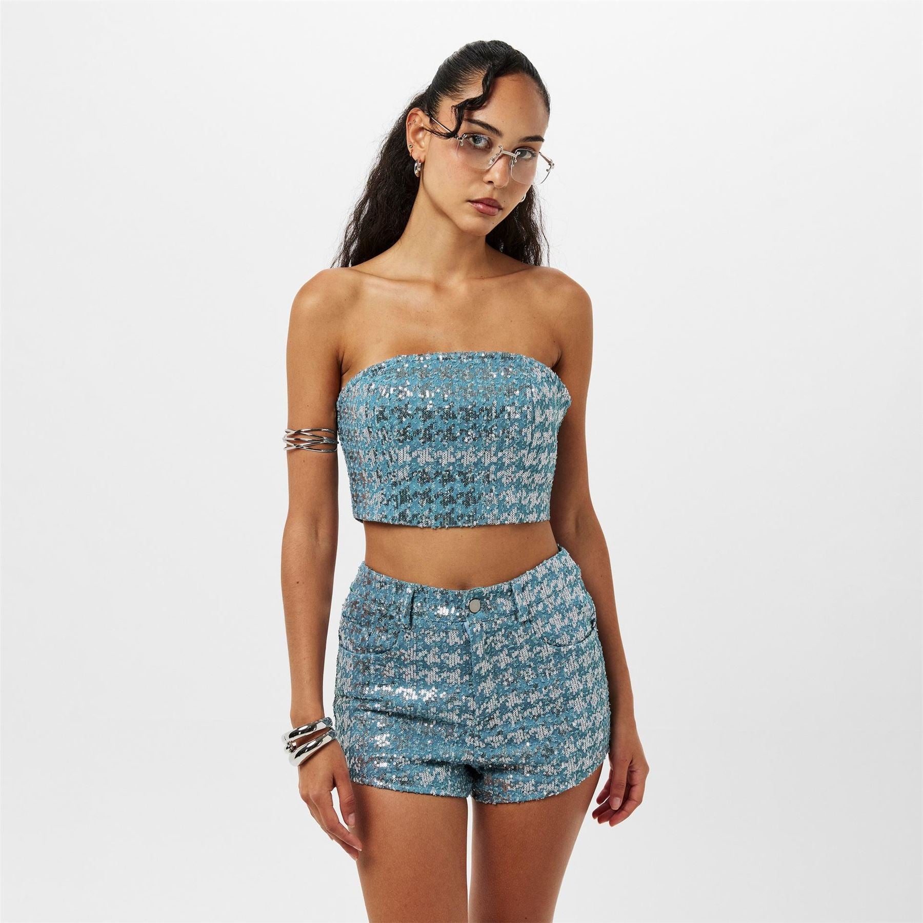 AmyLynn Slim Fit Cropped Tube Top