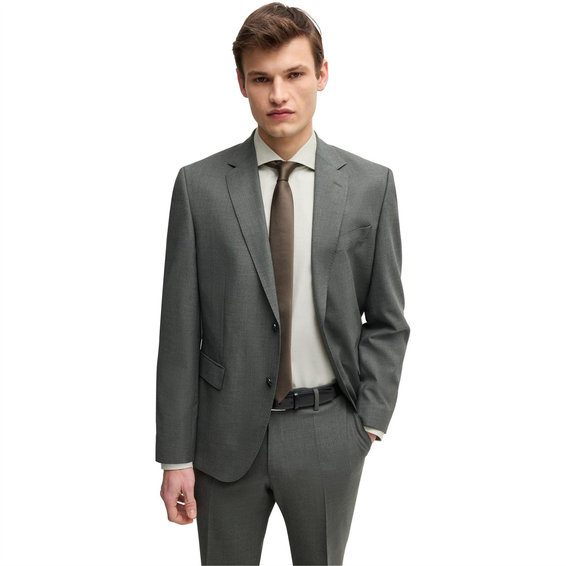 Boss H Hank Spread Long Sleeve Oxford Shirt