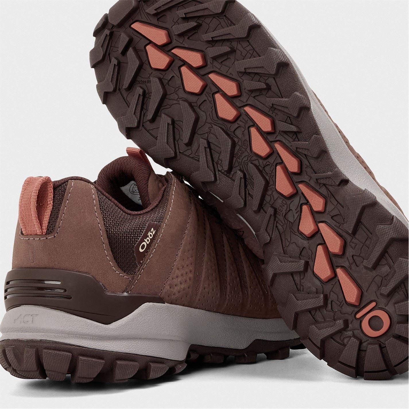 Oboz Womens Sypes Leather Waterproof Hiking Shoes