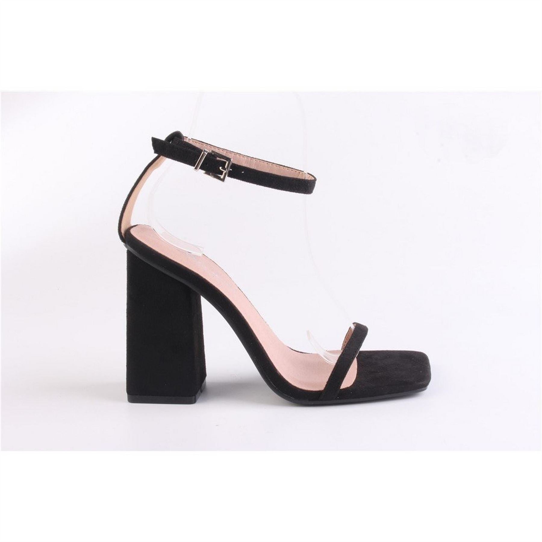 Chic High Heel Block Heel Open Toe Sandals