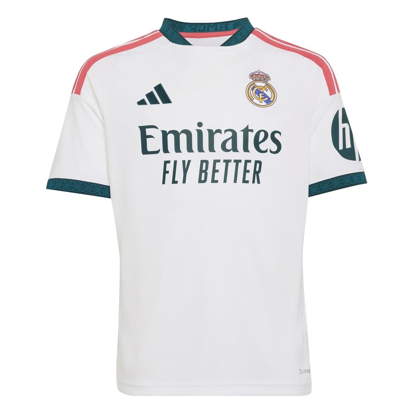 adidas Madrid Home Shirt 2026 27 Juniors