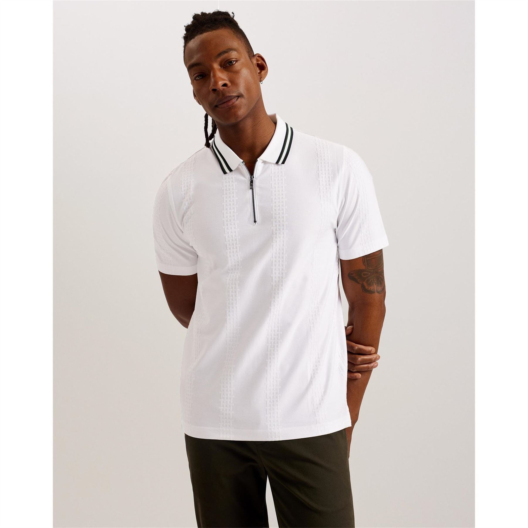 Ted Baker Orbite Regular Fit Short Sleeve Shirt