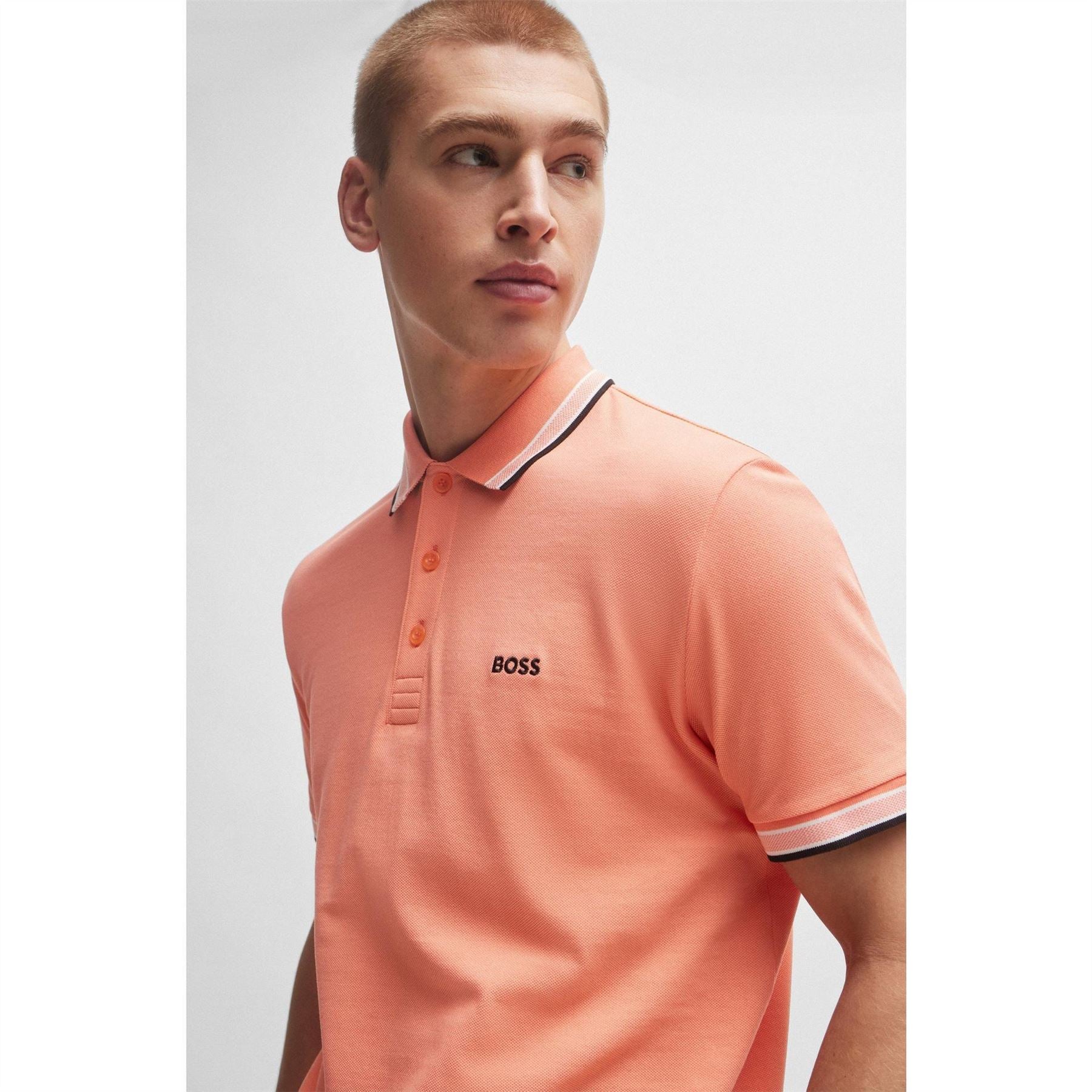 Boss BOSS GREEN Paddy Polo Shirt with Contrast Tipping