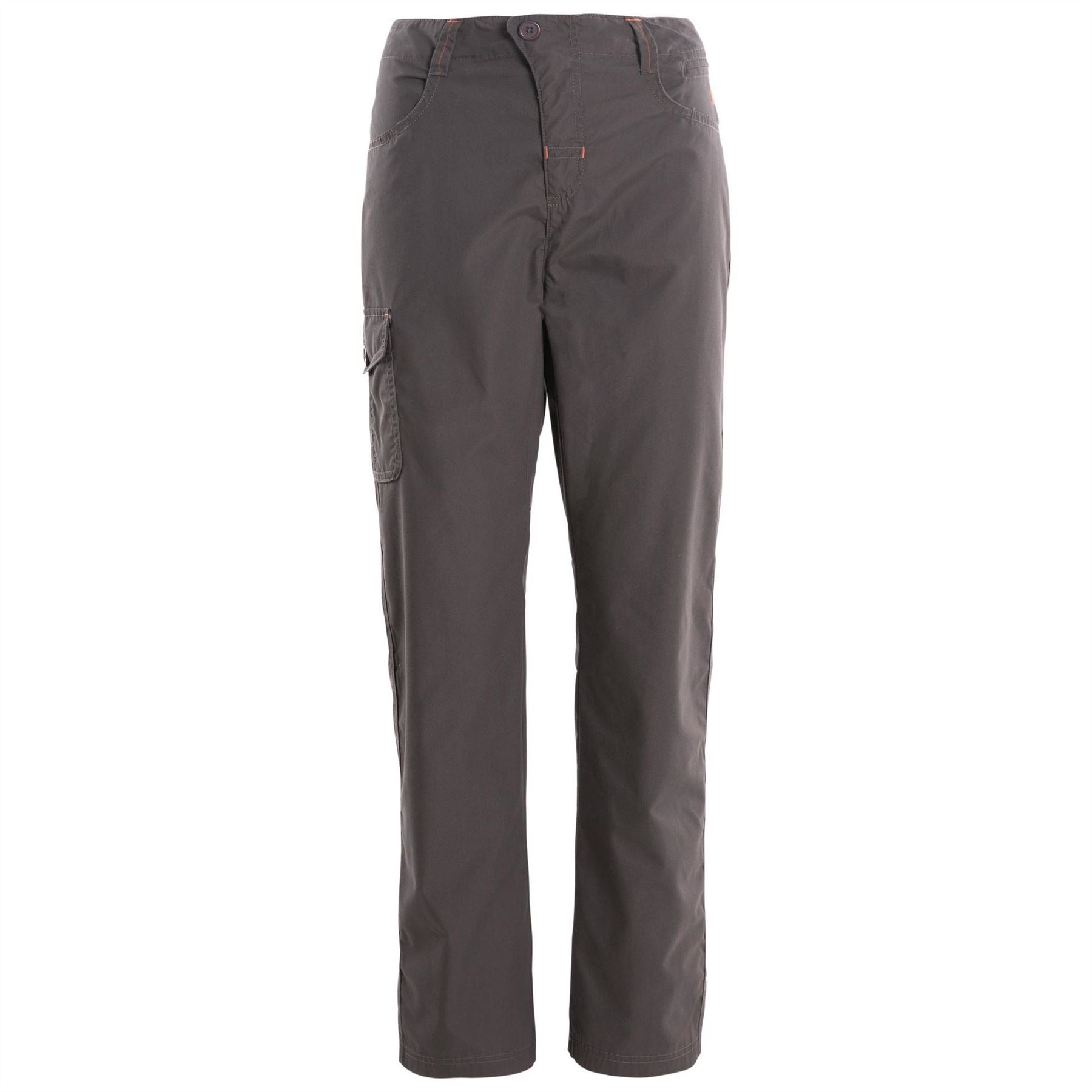 Trespass Rambler Solid Patterned Straight Cargo Trousers