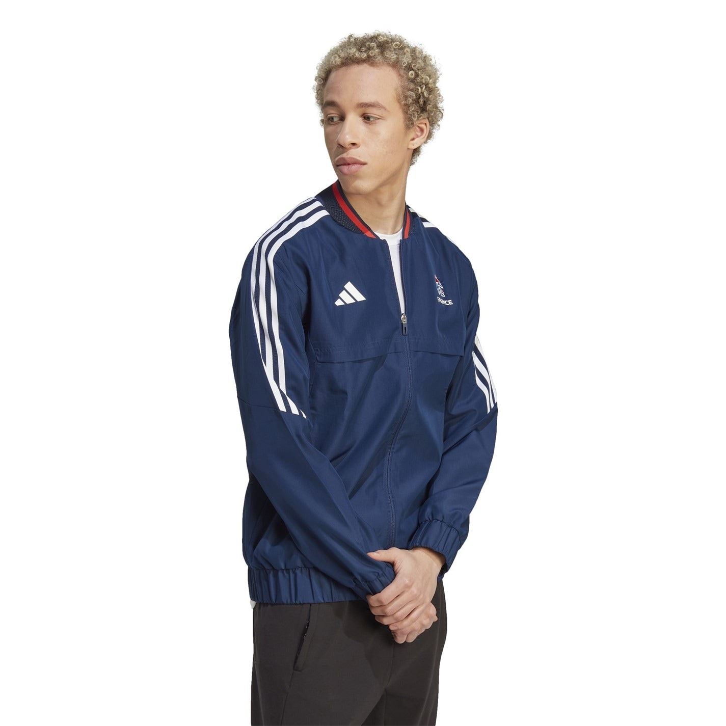 adidas Mens France Handball Anthem Jacket