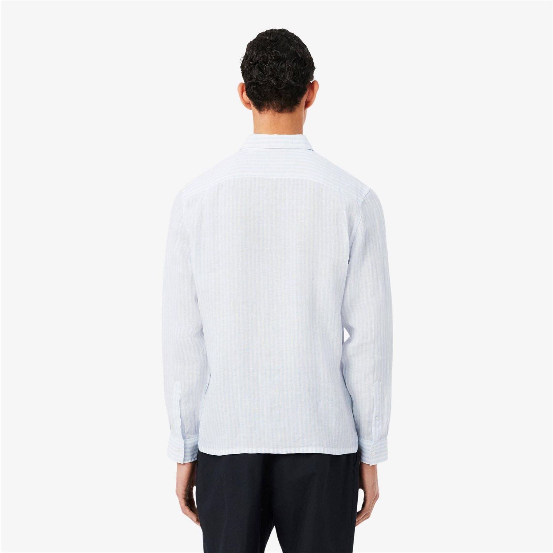 Lacoste Long Sleeve Patterned Shirt