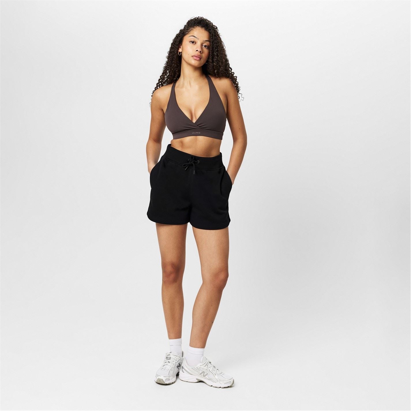 USA Pro Womens Pro Fleece Shorts